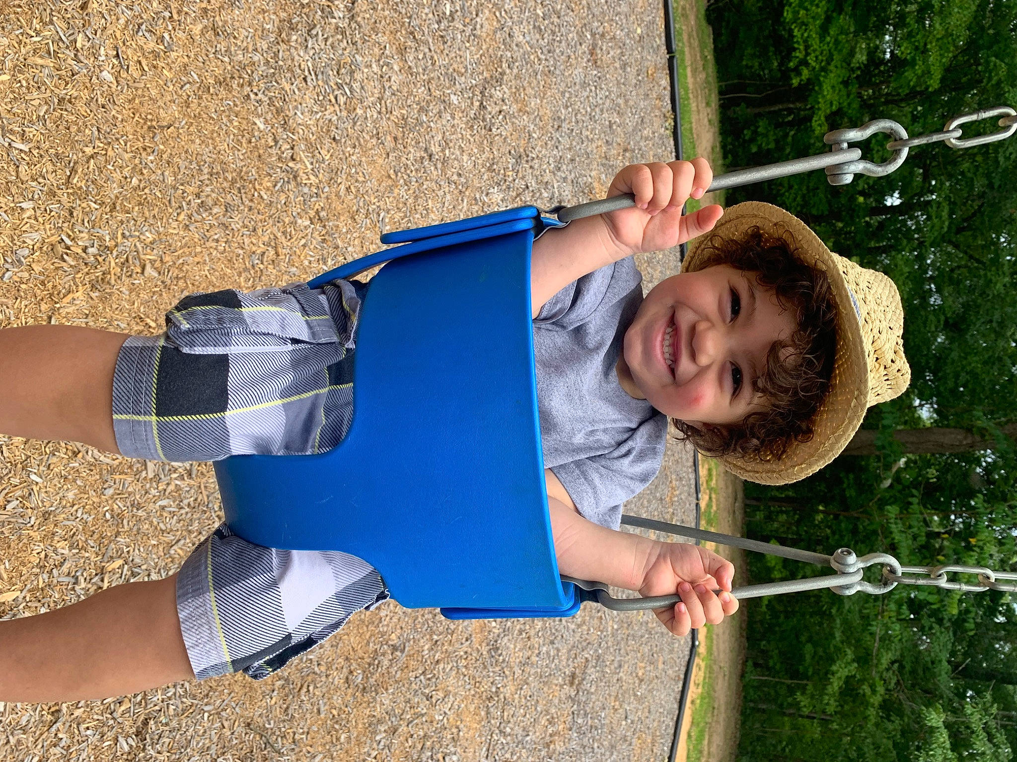 Omari joined the competition — help win amazing prizes! child, cool, elbow, electric_blue, fun, grass, happy, human_leg, joy, knee, leisure, people_in_nature, person, recreation, sleeve, smile, t_shirt, toddler, tree, vertebrate