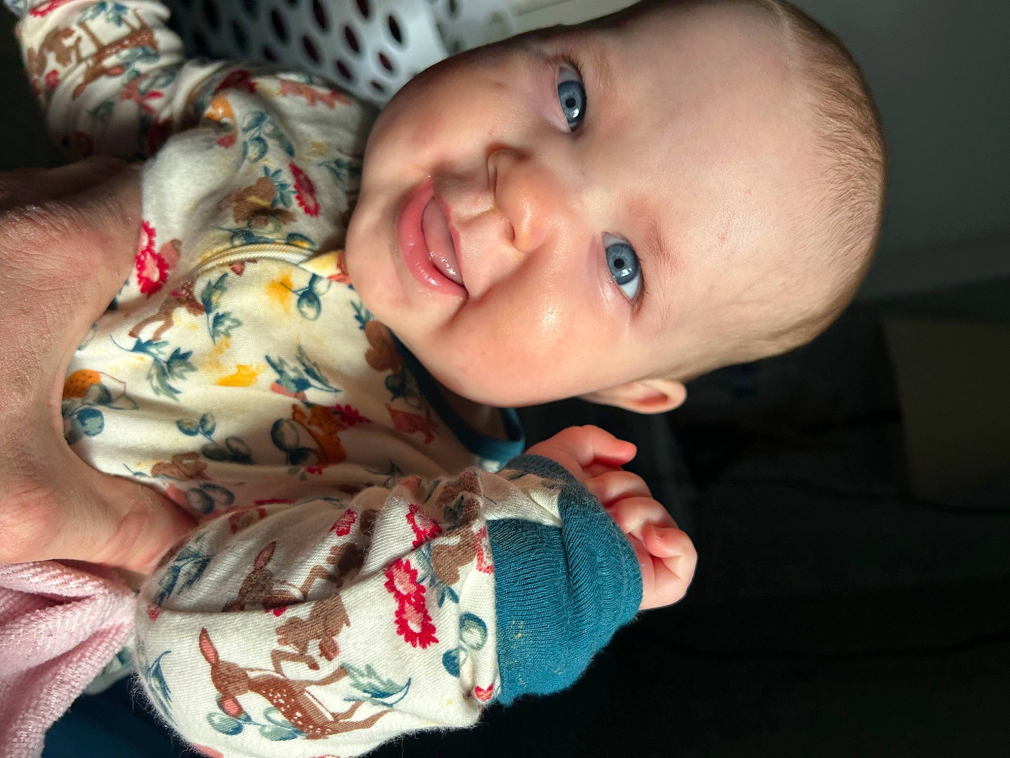 Oaklynn joined the competition — help win amazing prizes! arm, baby, baby_toddler_clothing, cheek, comfort, eyelash, finger, hand, happy, human_body, iris, lip, mouth, neck, nose, organ, person, skin, sleeve, smile