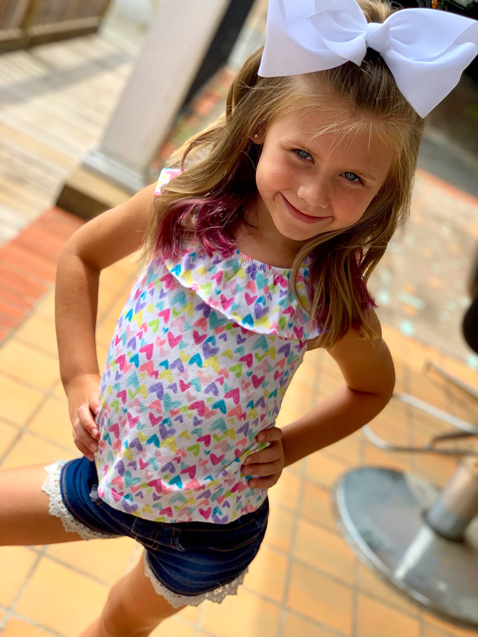 Rilynn joined the competition — help win amazing prizes! abdomen, child, child_model, clothing, headgear, joy, leisure, person, play, recreation, sleeve, smile, t_shirt, toddler, vacation