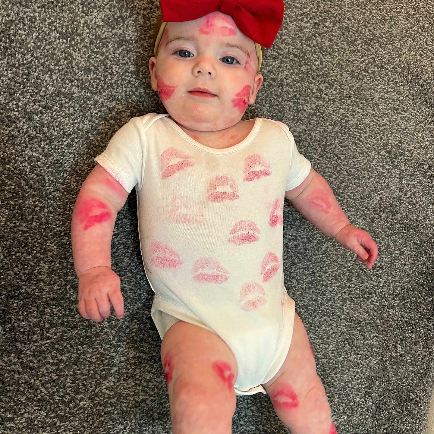 Ardelia joined the competition — help win amazing prizes! accessories, baby, bodypart, bowtie, cap, clothing, costume, diaper, face, finger, formalwear, hand, hat, head, indoors, person, photography, portrait, t_shirt, tie