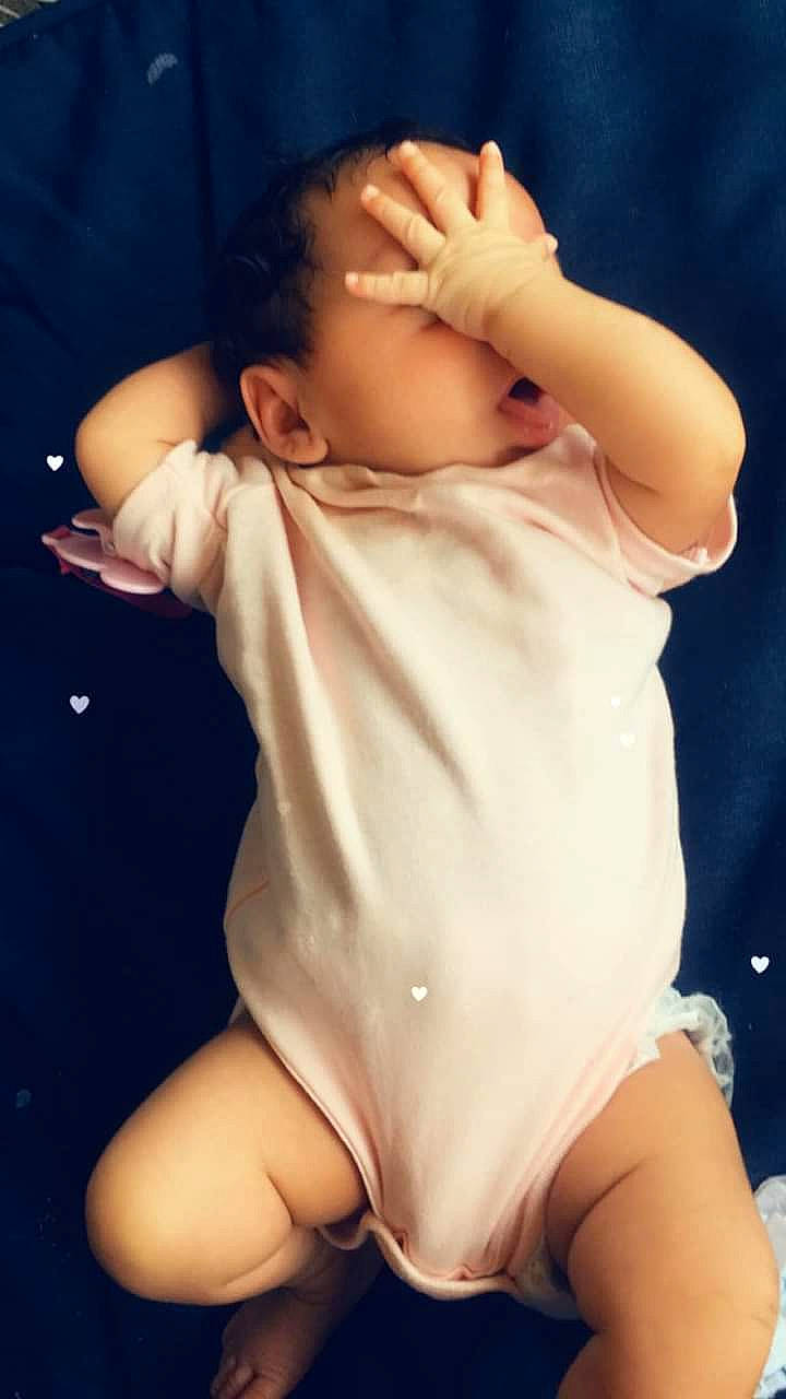 Jenesis Lee'Ann joined the competition — help win amazing prizes! baby, baby_toddler_clothing, black_hair, cheek, comfort, elbow, finger, flash_photography, gesture, joint, muscle, neck, person, shoulder, skin, sleeve, stomach, swimwear, thigh, thumb