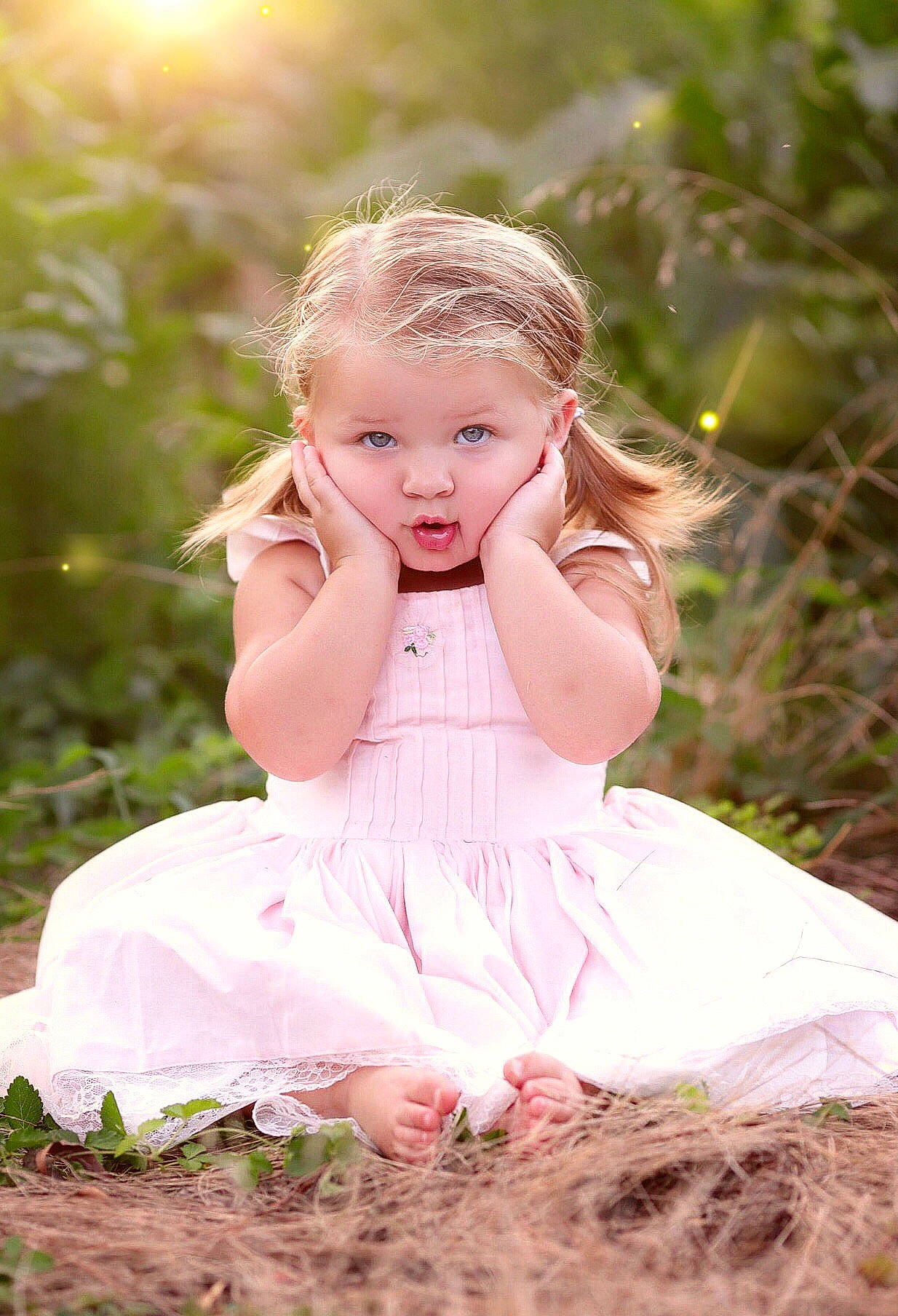 Jennifer is registered to the contest to win money with this photo: ballet_tutu, beauty, blond, child, child_model, dress, face, grass, happy, head, people_in_nature, person, photograph, photography, pink, portrait, sitting, skin, summer, sunlight