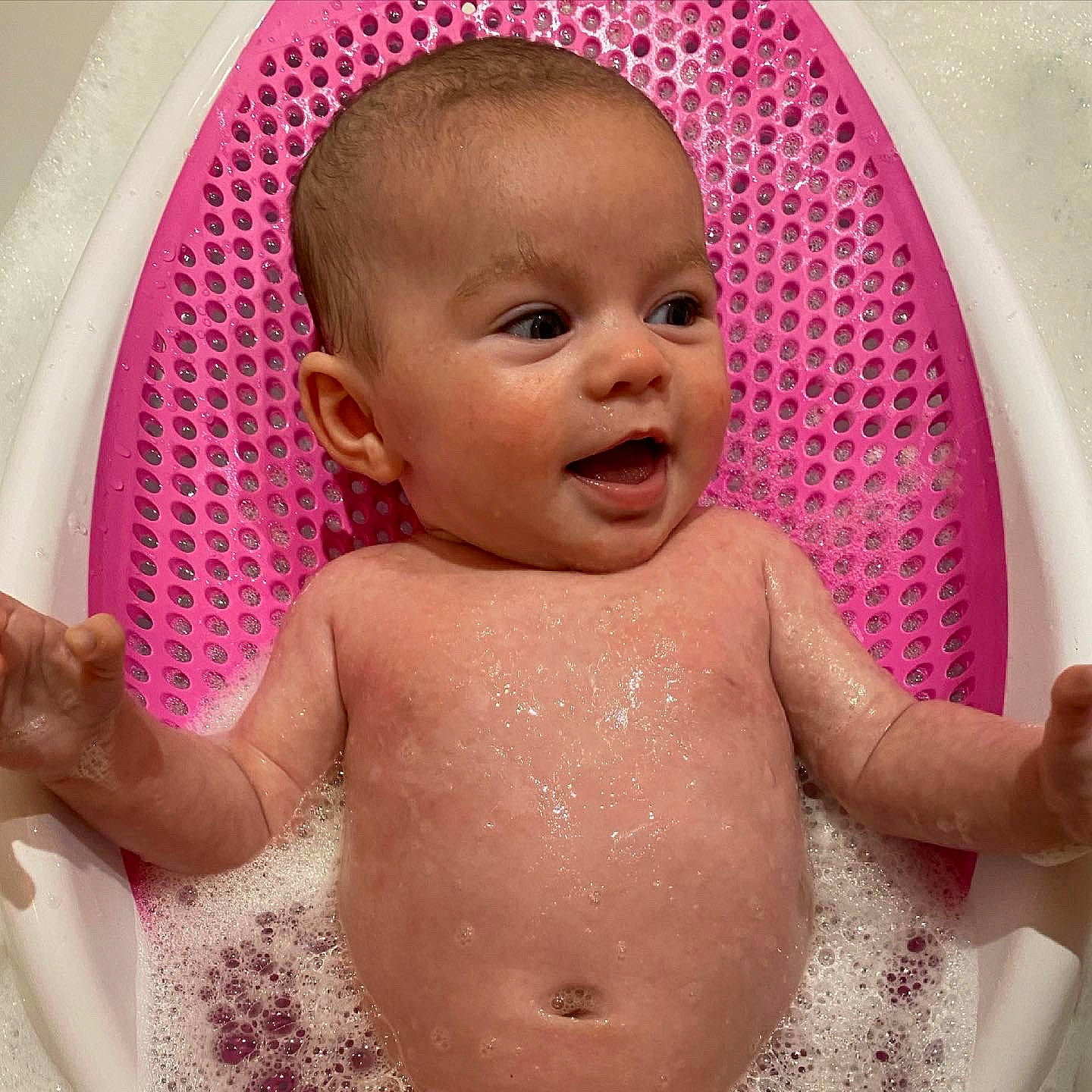 Ava-leigh is registered to the contest to win money with this photo: baby, cheek, chin, eye, eyebrow, eyelash, face, facial_expression, forehead, hairstyle, head, human_body, lip, mouth, nose, organ, person, product, skin, smile