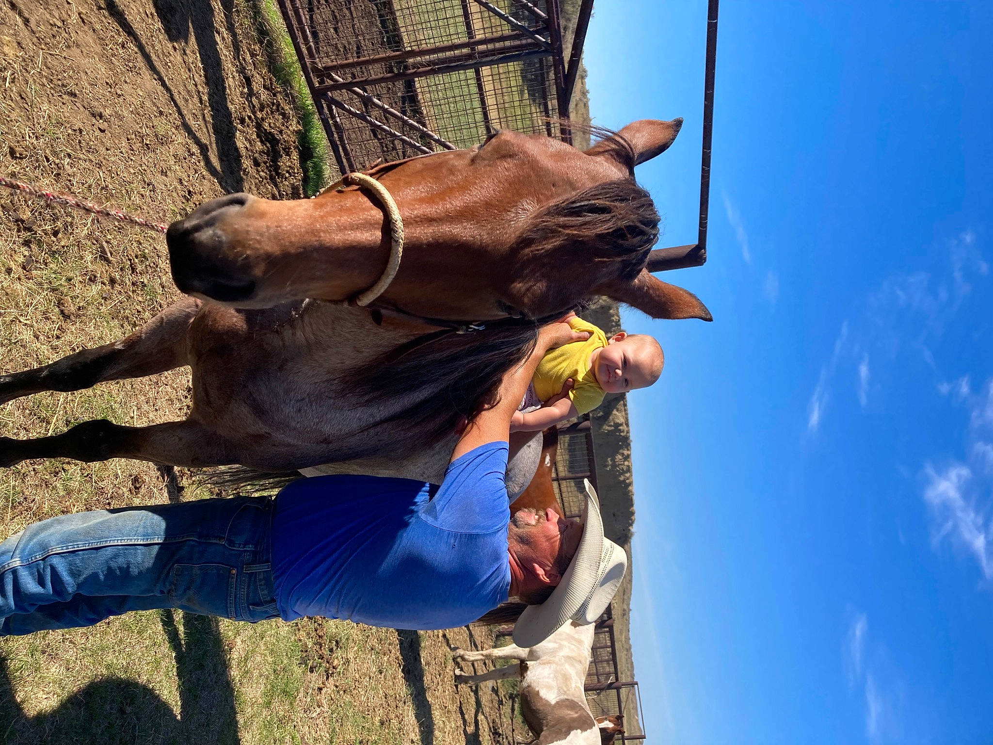 Grace joined the competition — help win amazing prizes! adventure, bridle, cloud, elbow, electric_blue, fun, gesture, happy, horse_supplies, horse_tack, leisure, people_in_nature, person, recreation, rope, sky, tree, wood, working_animal, wrinkle