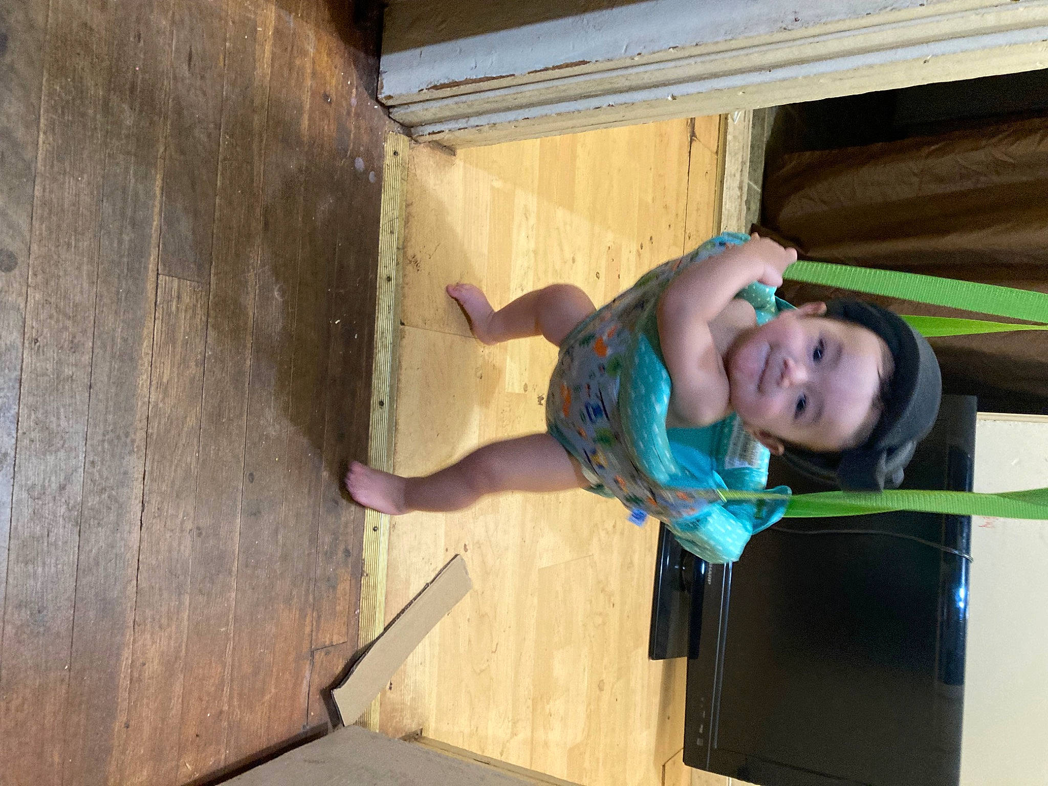 Jedediah joined the competition — help win amazing prizes! baby_toddler_clothing, child, concrete, elbow, flooring, fun, happy, hardwood, human_leg, joy, knee, leisure, person, play, plywood, recreation, room, smile, thigh, toddler