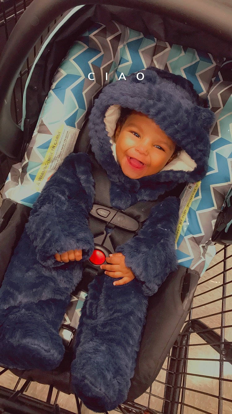 Jewel joined the competition — help win amazing prizes! auto_part, baby, baby_carriage, baby_products, baby_safety, baby_toddler_clothing, car_seat, cheek, child, comfort, electric_blue, face, happy, headwear, jacket, outerwear, person, personal_protective_equipment, product, sitting