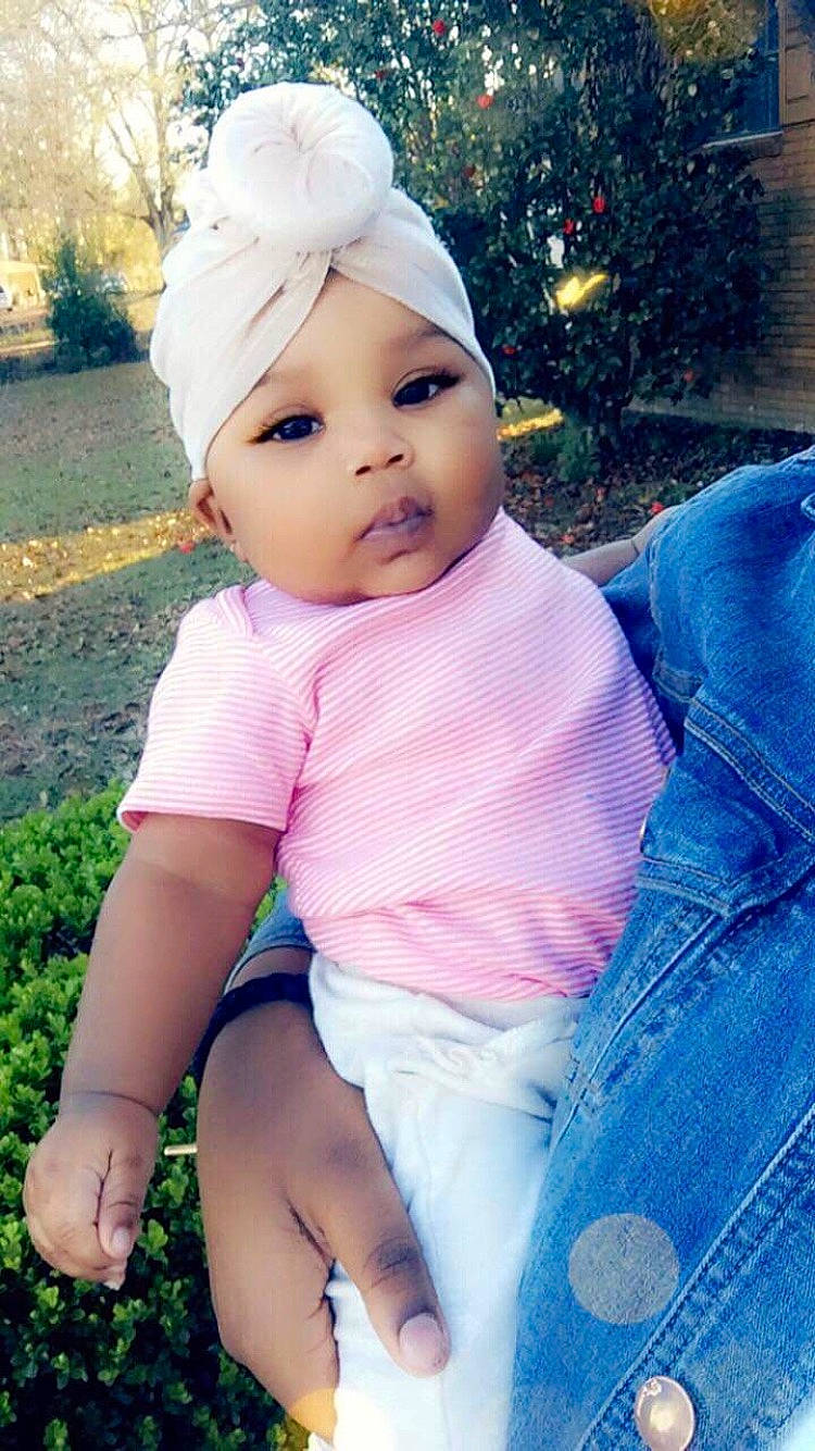 Emoni Griffith is registered to the contest to win money with this photo: baby, baby_toddler_clothing, beanie, beauty, bonnet, cap, cheek, child, clothing, cool, hair_accessory, happy, head, headgear, lip, person, pink, product, skin, smile