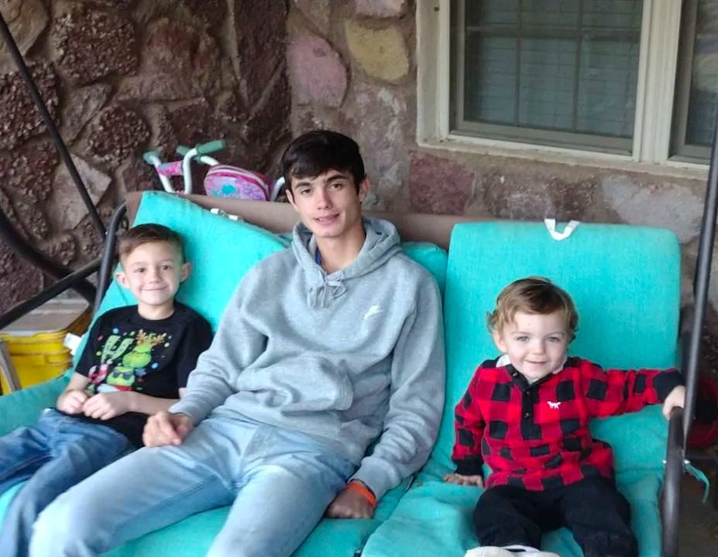 Brixon joined the competition — help win amazing prizes! child, comfort, event, face, fun, green, hairstyle, happy, jeans, joy, lap, leisure, person, photograph, recreation, sharing, sitting, smile, snapshot, t_shirt