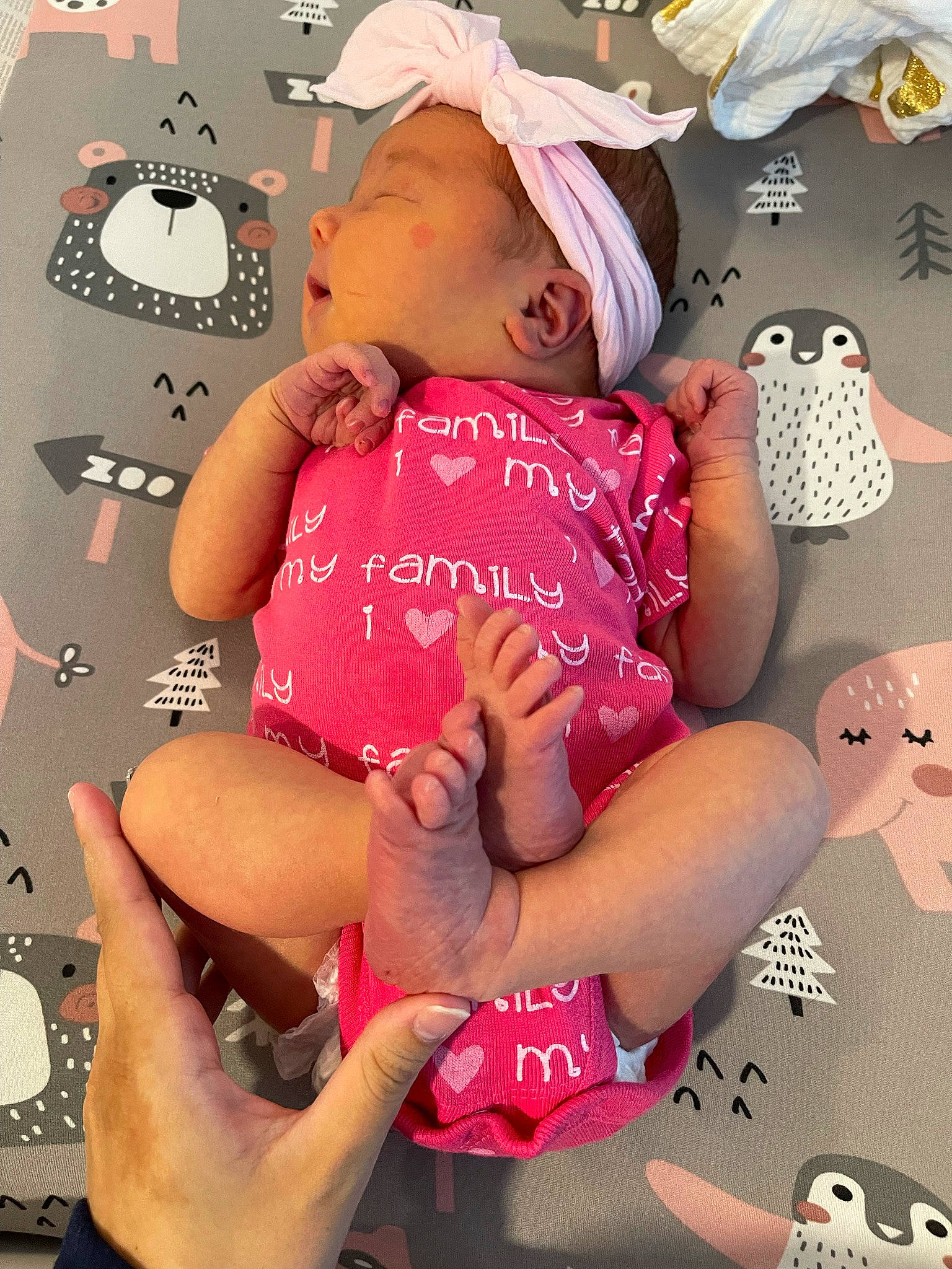 Alaiya joined the competition — help win amazing prizes! arm, baby_toddler_clothing, cool, finger, hand, happy, hat, head, human_body, leg, mouth, person, pink, red, shorts, skin, sleeve, textile, thigh, toddler