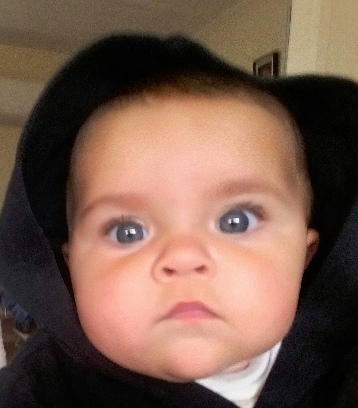 Harriet joined the competition — help win amazing prizes! baby, beauty, black_hair, cheek, child, chin, close_up, eye, eyebrow, face, forehead, hair, head, iris, lip, mouth, nose, person, selfie, skin