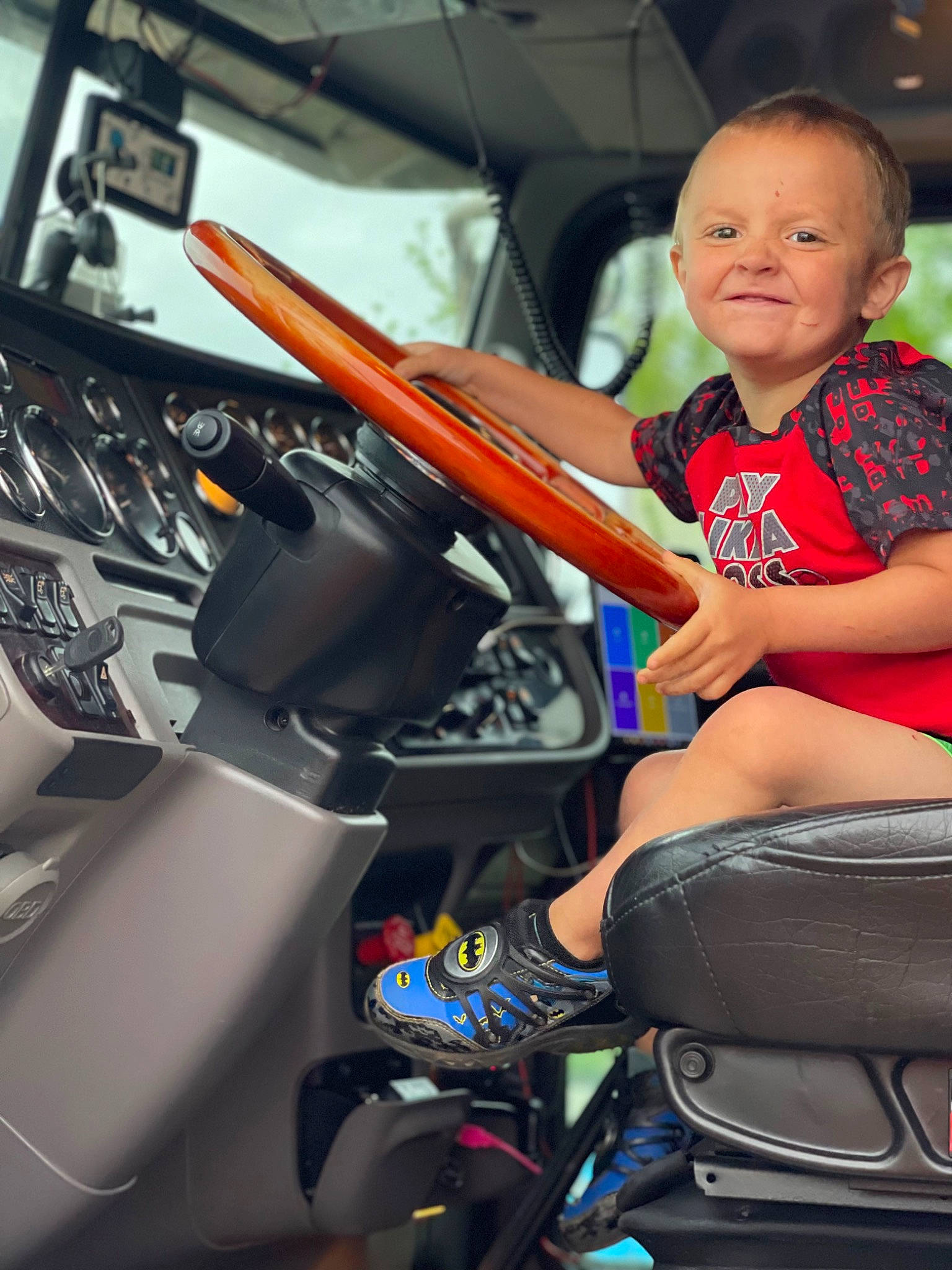 Henry joined the competition — help win amazing prizes! auto_part, automotive_design, automotive_exterior, automotive_lighting, automotive_window_part, baby_carriage, bumper, car_seat, family_car, hood, joy, motor_vehicle, person, personal_luxury_car, sneakers, steering_part, steering_wheel, t_shirt, toddler, vehicle