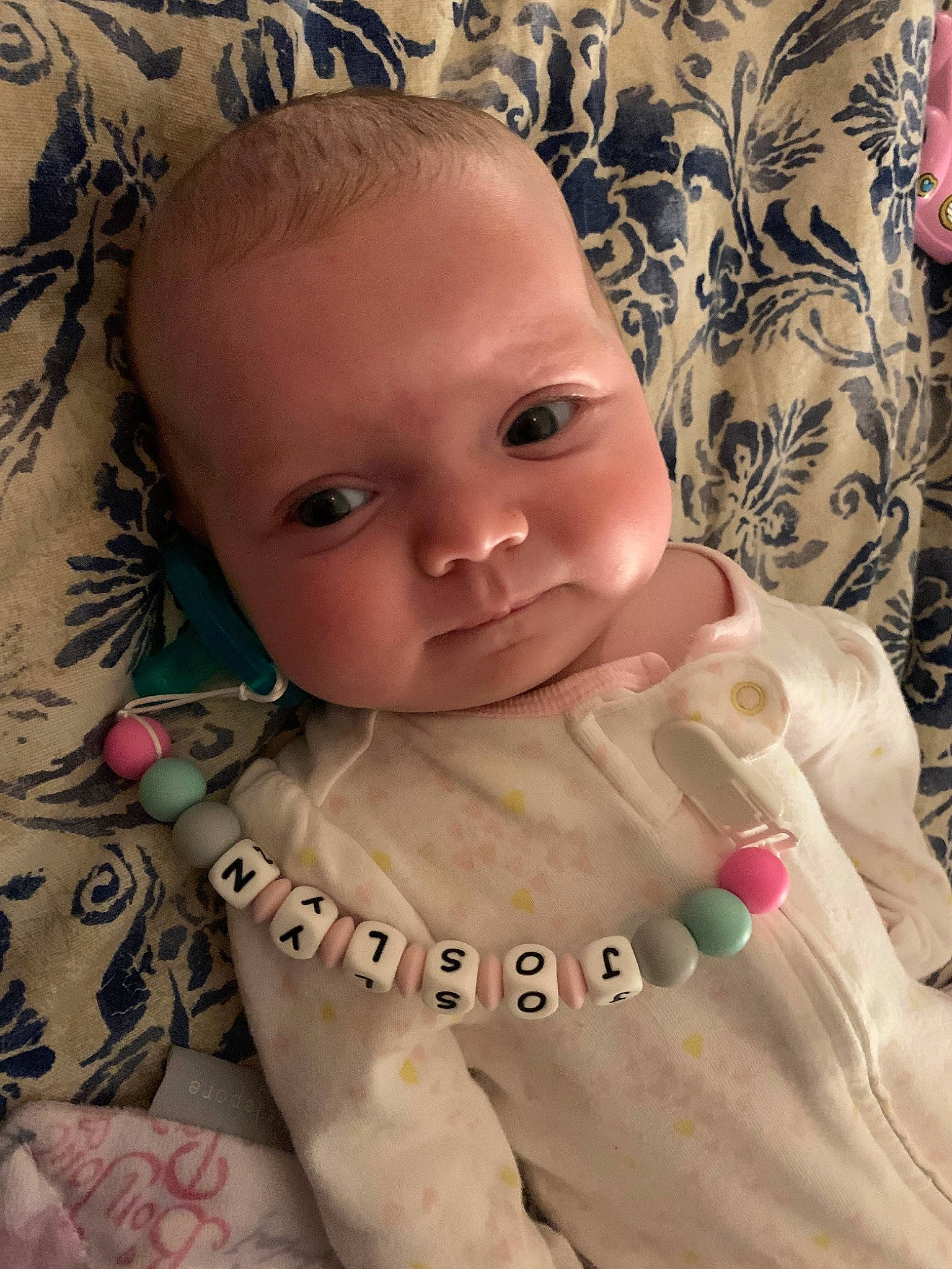 Joslyn joined the competition — help win amazing prizes! baby, cheek, child, face, finger, forehead, hand, head, lip, mouth, nose, person, skin, toddler