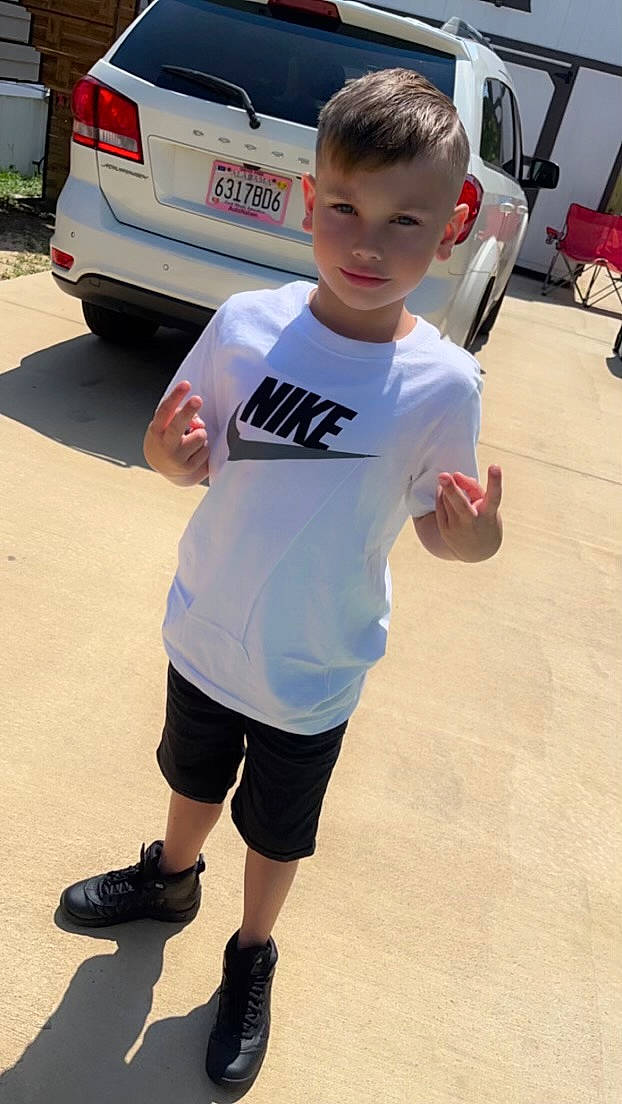 Kyrin joined the competition — help win amazing prizes! automotive_design, automotive_exterior, automotive_lighting, automotive_tire, bumper, car, electric_blue, eyewear, joint, motor_vehicle, person, shoe, shorts, sleeve, sportswear, t_shirt, toddler, vehicle, vehicle_door, vehicle_registration_plate