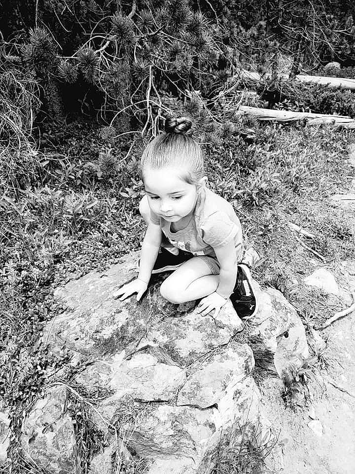Alannah joined the competition — help win amazing prizes! baby, black_and_white, child, flash_photography, flooring, fun, grass, happy, monochrome, monochrome_photography, people_in_nature, person, plant, play, portrait_photography, rock, sand, sitting, smile, soil
