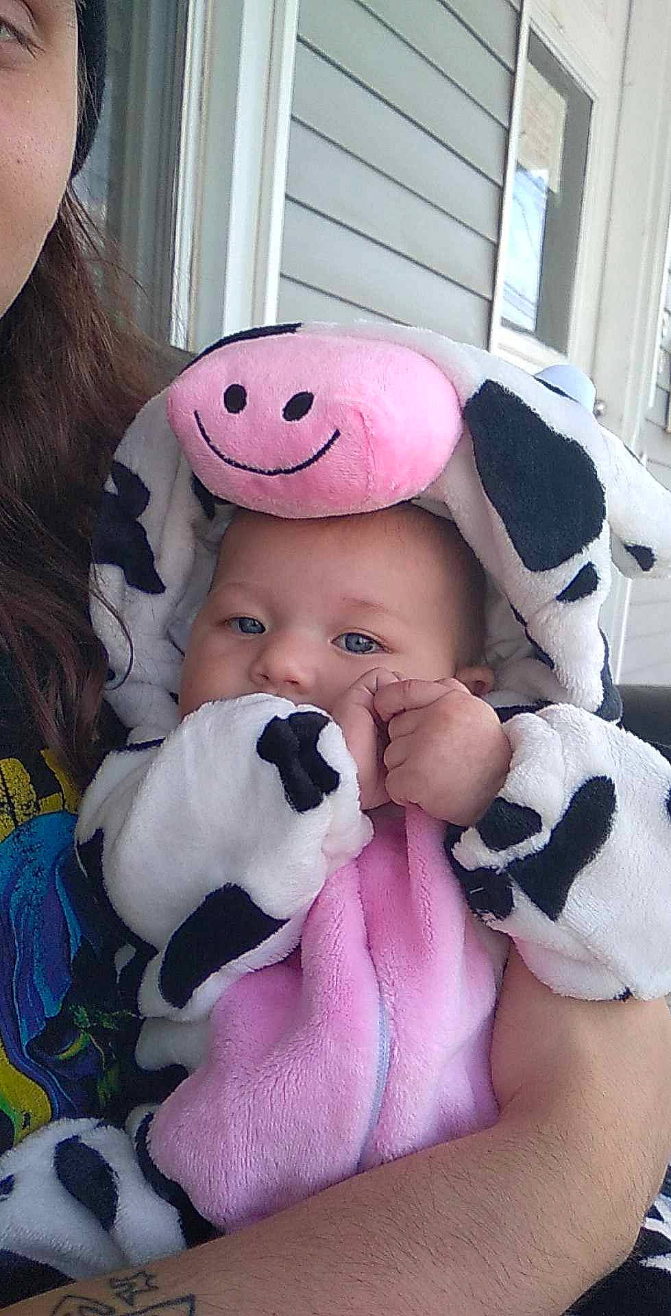 Kaylynn is registered to the contest to win money with this photo: baby_products, baby_toys, child, comfort, companion_dog, doll, fictional_character, fur, linens, magenta, person, pink, plush, purple, stuffed_toy, teddy_bear, textile, toy