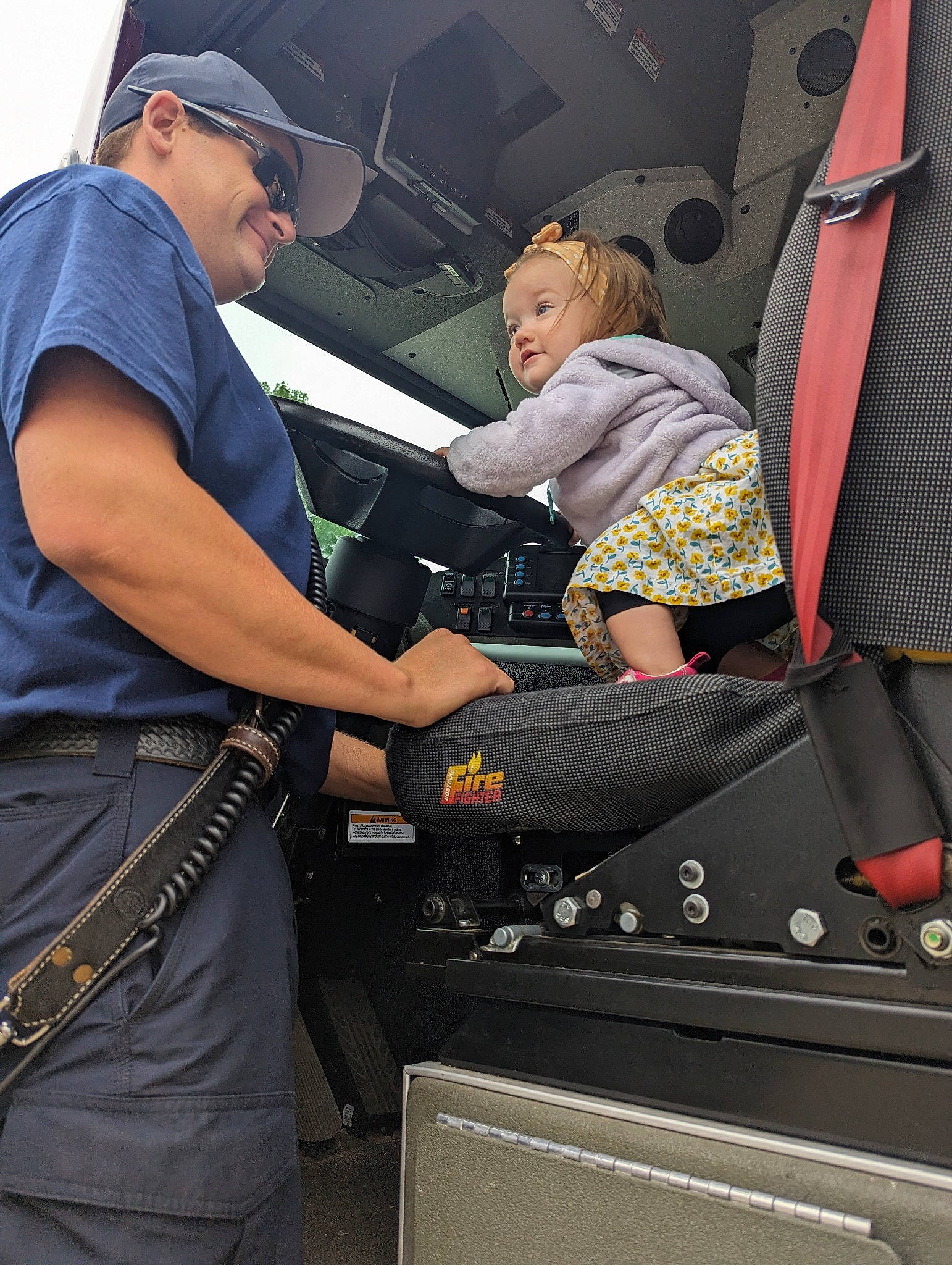 Madilynn joined the competition — help win amazing prizes! auto_part, automotive_design, automotive_exterior, baseball_cap, belt, cap, car_seat, family_car, flash_photography, gesture, hat, headwear, luxury_vehicle, machine, motor_vehicle, person, personal_protective_equipment, recreation, service, tie