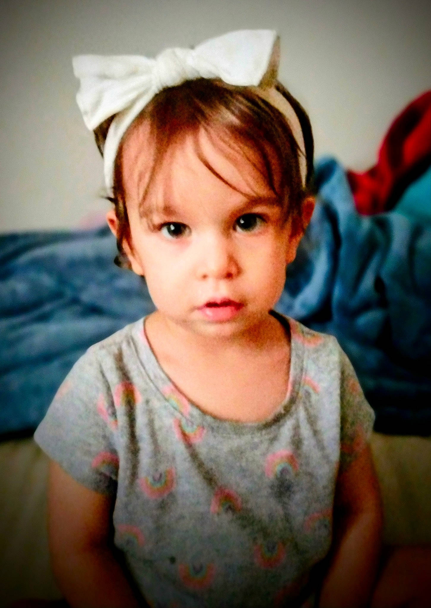 Arilyn is registered to the contest to win money with this photo: baby, baby_toddler_clothing, cheek, child, cool, ear, eyelash, flash_photography, fun, hairstyle, happy, headpiece, iris, lip, person, skin, sleeve, smile, t_shirt, toddler