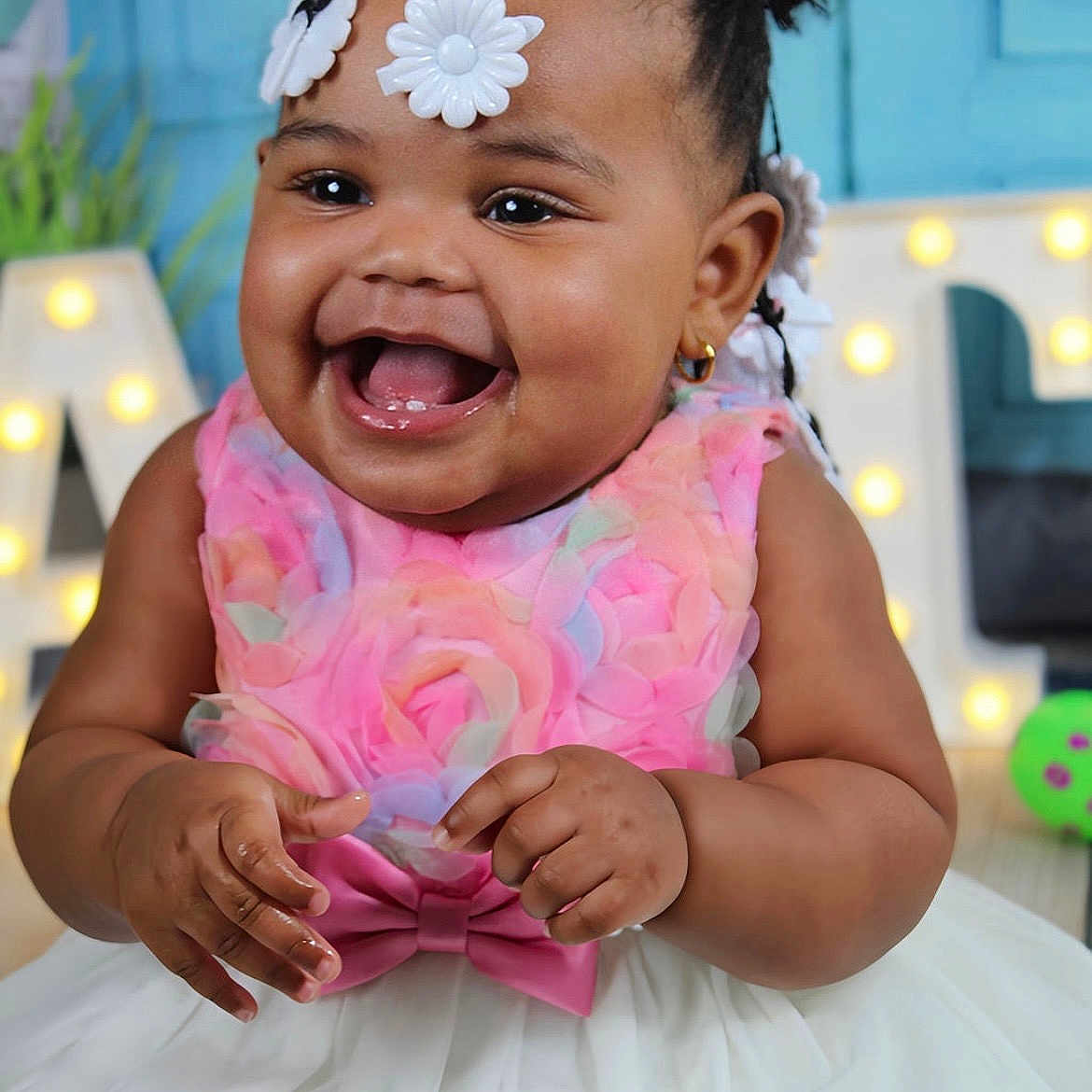 Brave joined the competition — help win amazing prizes! accessories, baby, babylaughing, bodypart, clothing, dress, earring, face, formalwear, happy, head, jewelry, laughing, mouth, person, photography, portrait, smile, teeth, tie