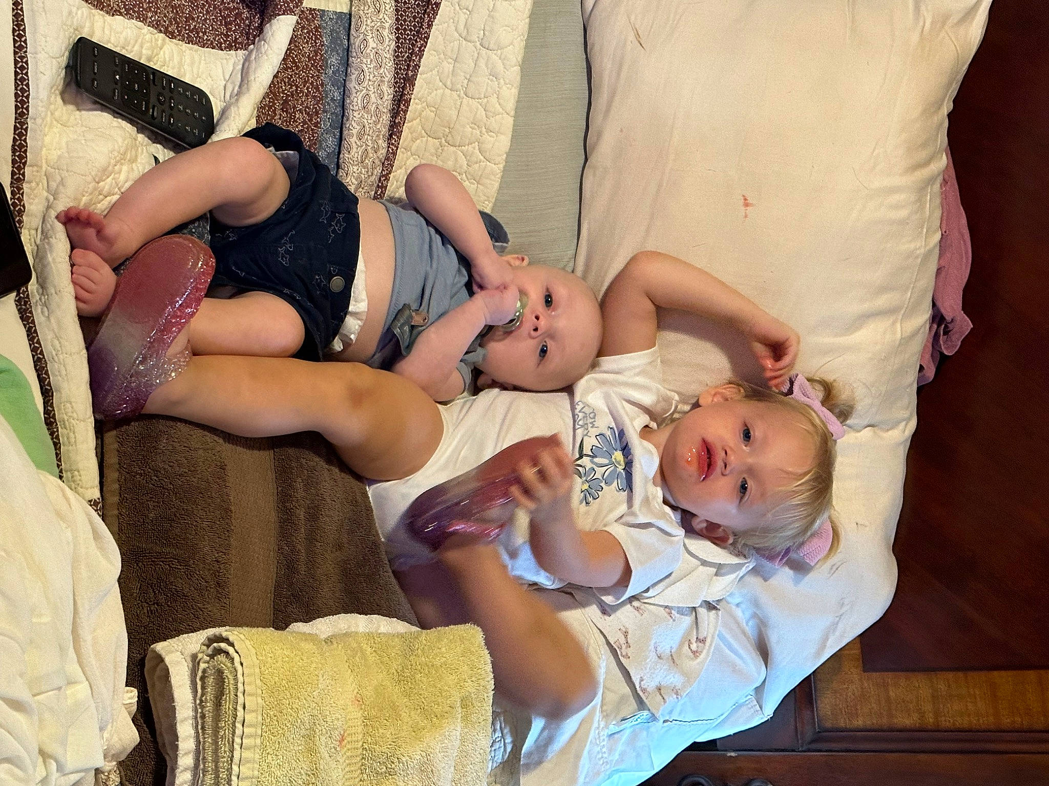 Rylee joined the competition — help win amazing prizes! abdomen, baby, chest, child, comfort, event, finger, fun, happy, hat, head, human_body, human_leg, knee, leg, person, shorts, skin, stomach, thigh