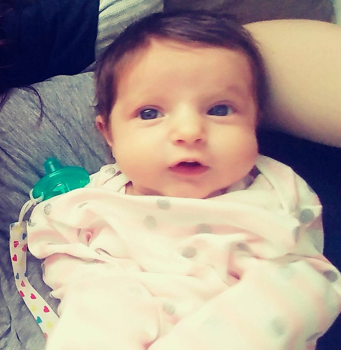 Emilie joined the competition — help win amazing prizes! baby, beauty, cheek, child, chin, cool, ear, eye, eyebrow, face, facial_expression, forehead, head, human, lip, mouth, nose, person, skin, smile