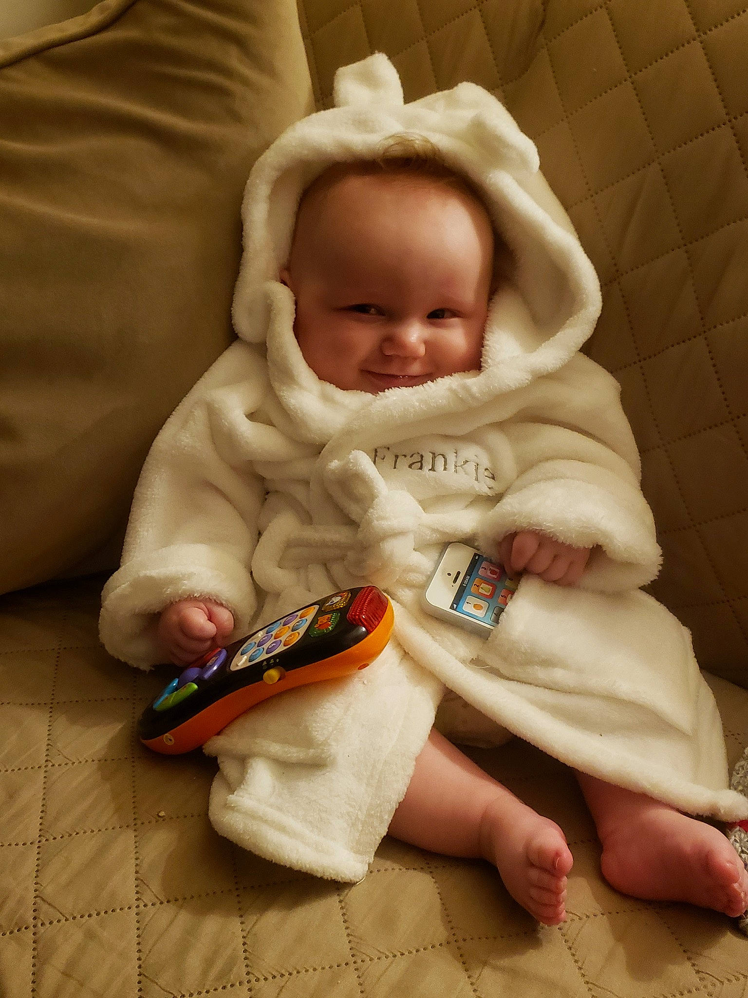 Frankie joined the competition — help win amazing prizes! baby, child, joy, person, toddler