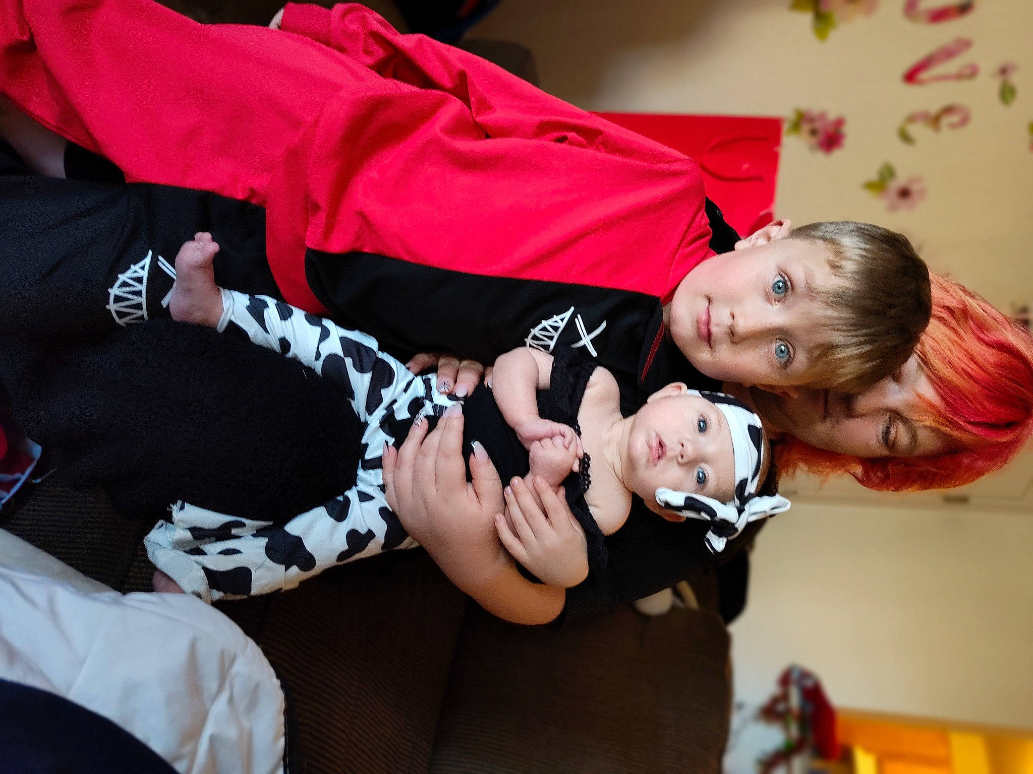 Ivy joined the competition — help win amazing prizes! baby, baby_products, baby_toddler_clothing, ceremony, child, costume, dress, event, formal_wear, fun, gesture, happy, headwear, jewellery, person, room, sitting, toddler, tradition, tree