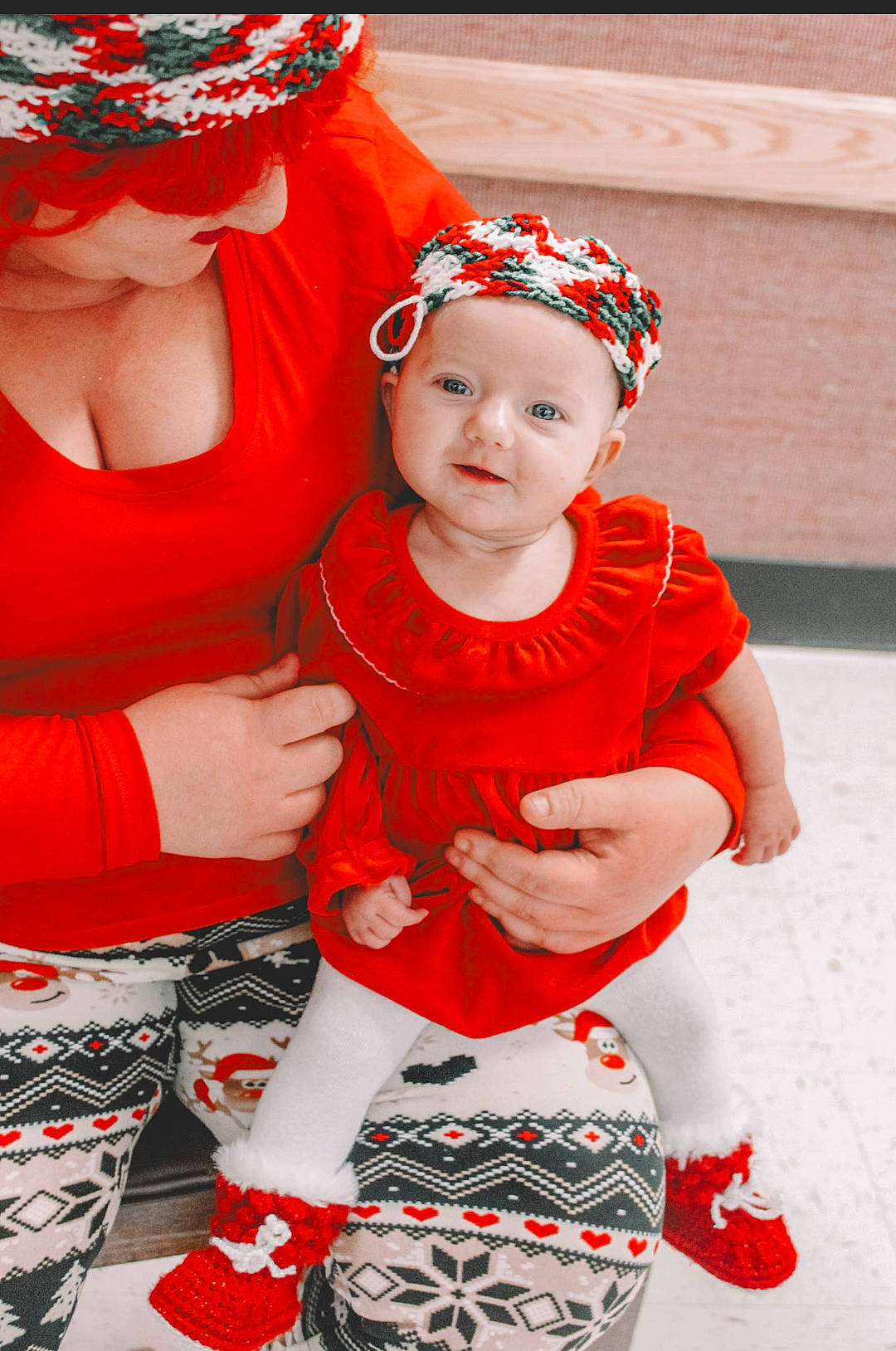Ivy is registered to the contest to win money with this photo: baby, baby_toddler_clothing, cap, child, costume_hat, design, event, fashion_accessory, fictional_character, fun, happy, headgear, headwear, jewellery, orange, pattern, peach, person, pink, red