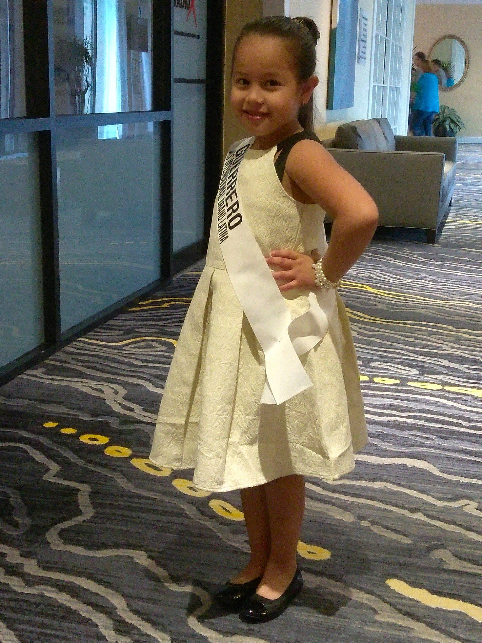 Zalma Itzel Valencia joined the competition — help win amazing prizes! child, clothing, dress, joy, person, smile, snapshot