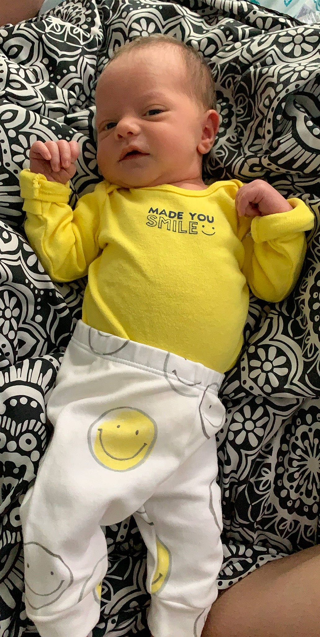 Dayton joined the competition — help win amazing prizes! active_pants, baby, baby_products, baby_toddler_clothing, cheek, child, cool, human_body, khaki_pants, nightwear, overall, pajamas, person, sleeve, sweatpant, toddler, yellow