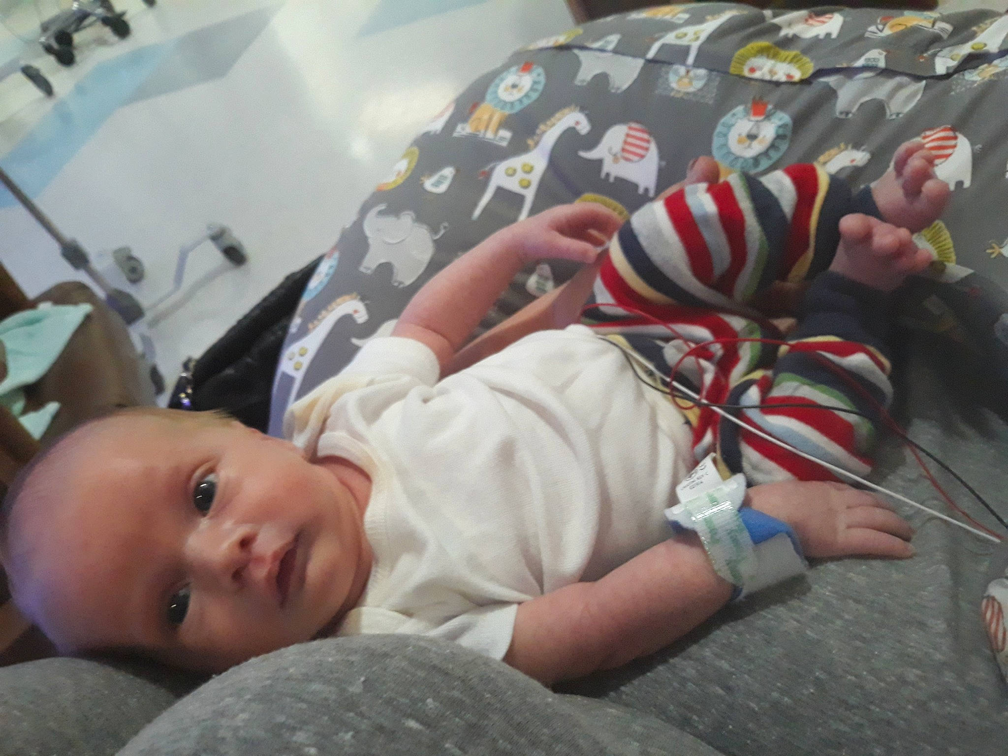 Jayse is registered to the contest to win money with this photo: baby, bedtime, birth, child, nap, person, sleep, toddler