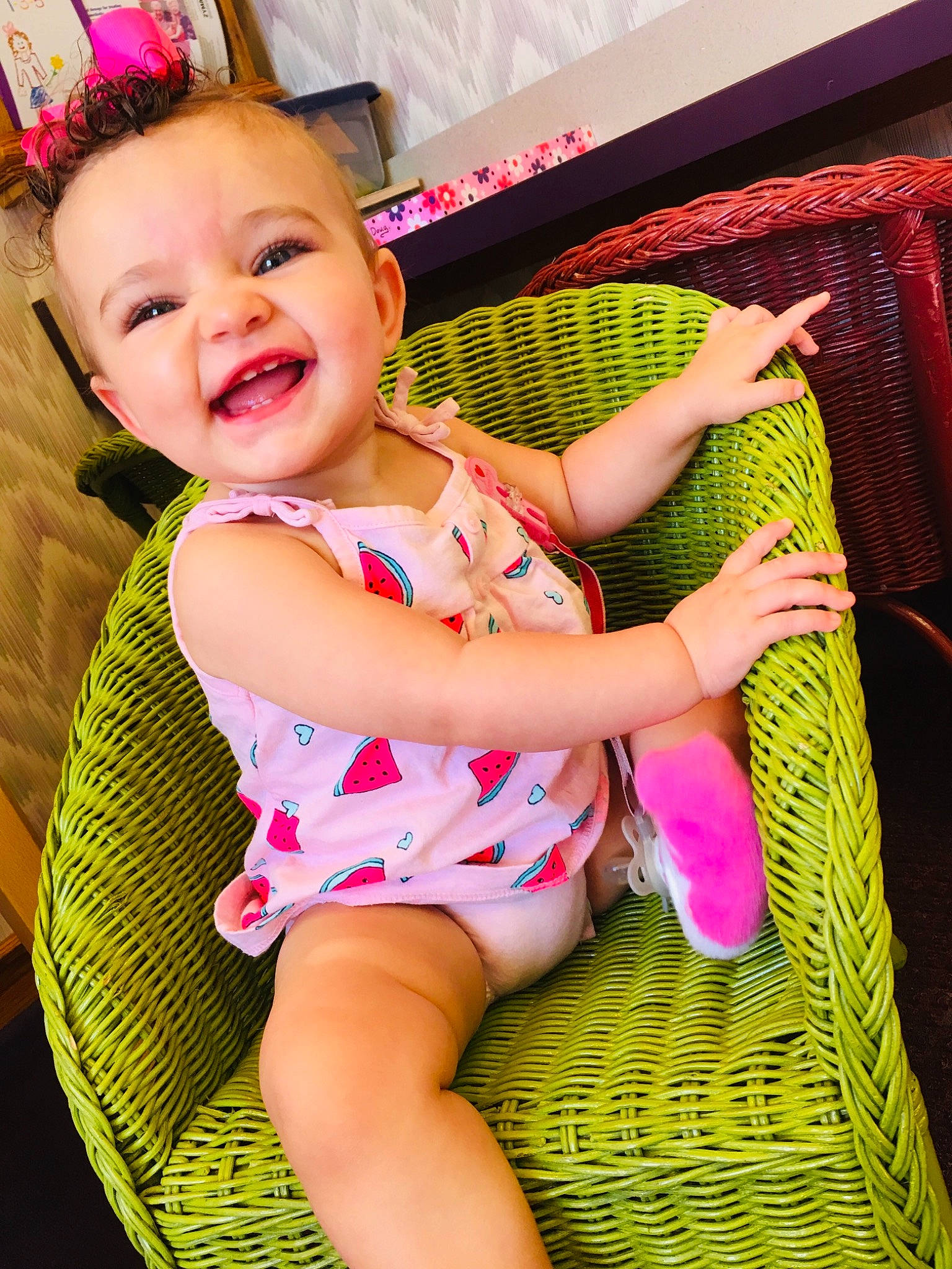 Unity joined the competition — help win amazing prizes! baby, baby_products, beauty, cheek, child, child_model, finger, furniture, happy, leg, magenta, person, pink, play, product, sitting, skin, smile, thigh, toddler