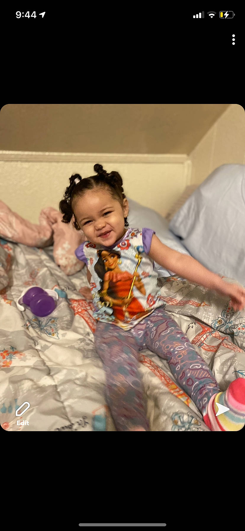 Majesti is registered to the contest to win money with this photo: baby, baby_toddler_clothing, child, comfort, couch, event, flash_photography, fun, happy, joy, leisure, linens, pattern, person, play, portrait_photography, product, room, sitting, smile