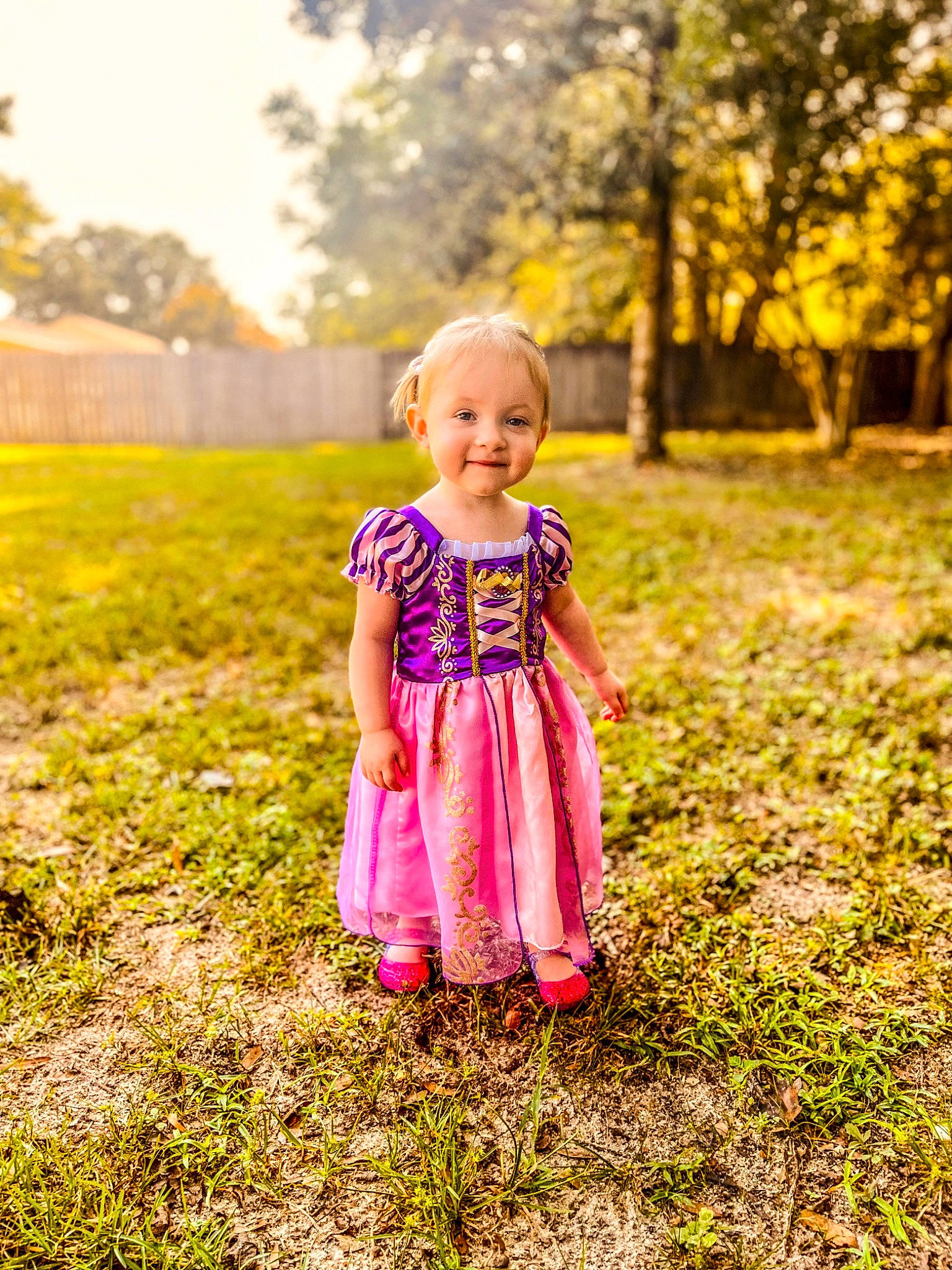 Autumn Gayle is registered to the contest to win money with this photo: baby, baby_toddler_clothing, child, dress, face, grass, grass_family, grassland, happy, joy, landscape, meadow, natural_landscape, people_in_nature, person, plant, sky, smile, sunlight, tints_and_shades
