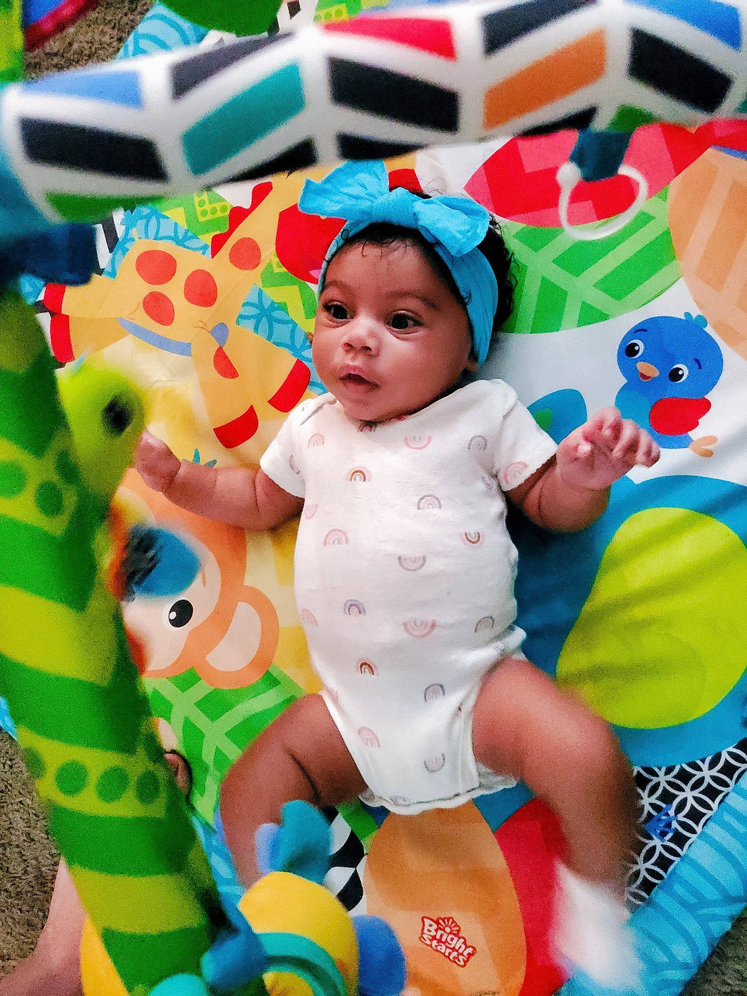 Alanni is registered to the contest to win money with this photo: baby, baby_playing_with_toys, baby_products, baby_toddler_clothing, chair, child, event, fun, green, happy, hat, headwear, leisure, party_supply, person, pink, play, recreation, t_shirt, textile