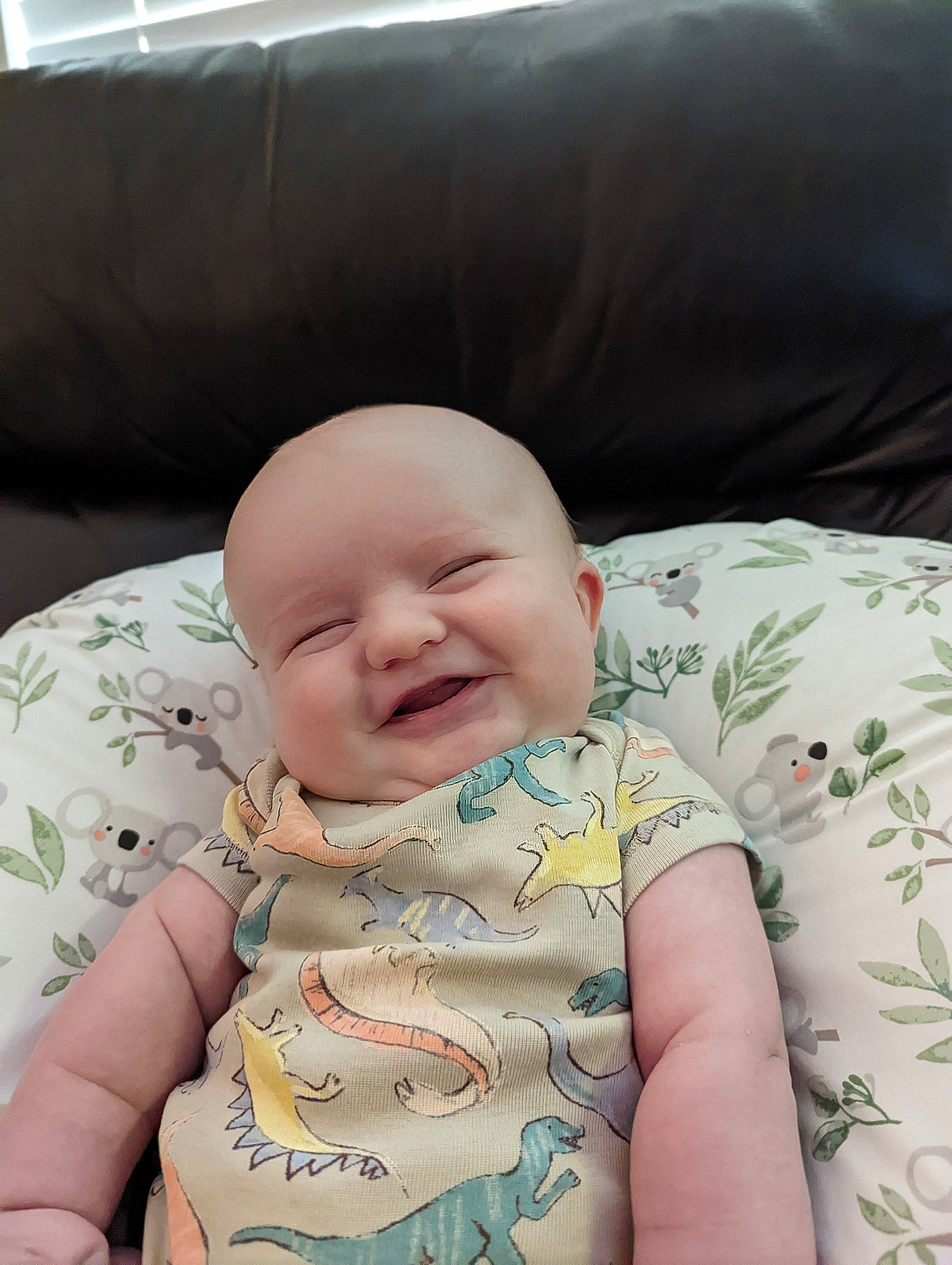 Clayton is registered to the contest to win money with this photo: baby, baby_products, baby_sleeping, baby_toddler_clothing, cheek, child, chin, comfort, eye, face, happy, head, iris, linens, mouth, nose, person, skin, sleeve, smile