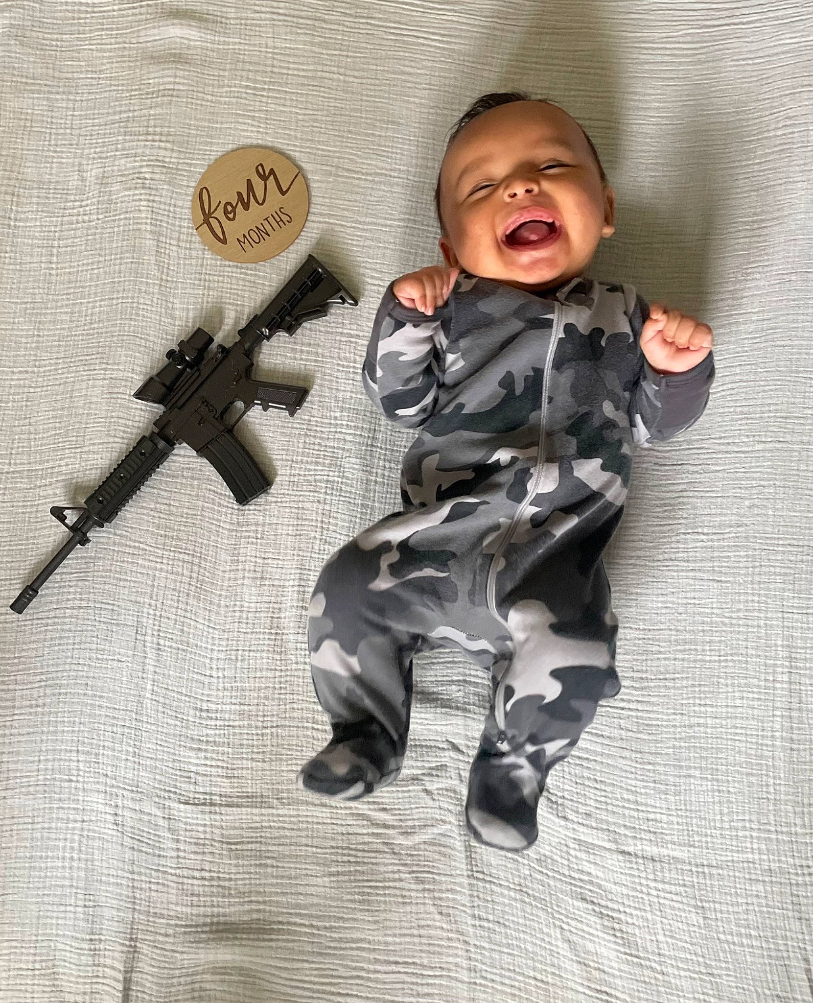 Ivan joined the competition — help win amazing prizes! action_figure, baby, baby_toddler_clothing, child, comfort, fictional_character, figurine, gun_barrel, illustration, machine_gun, military, military_uniform, pattern, person, personal_protective_equipment, shotgun, sitting, sleeve, soldier, toddler