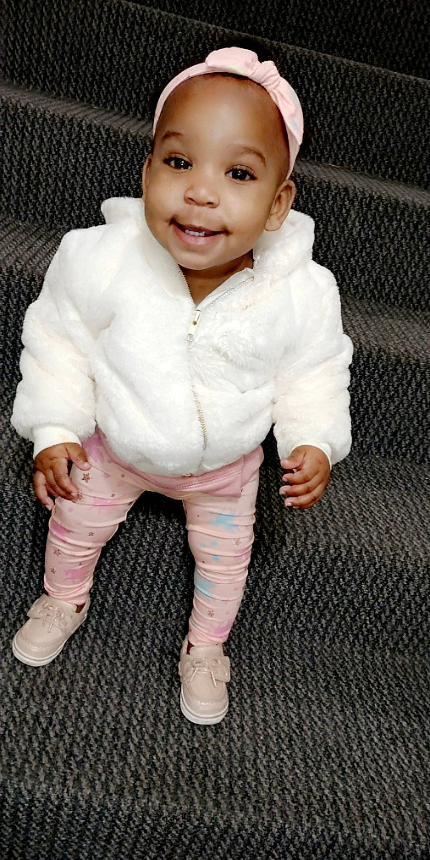 I'Lanii Marie joined the competition — help win amazing prizes! baby, baby_toddler_clothing, beauty, cheek, child, face, flash_photography, flooring, happy, iris, joy, leg, lip, nose, person, pink, skin, sleeve, smile, thumb