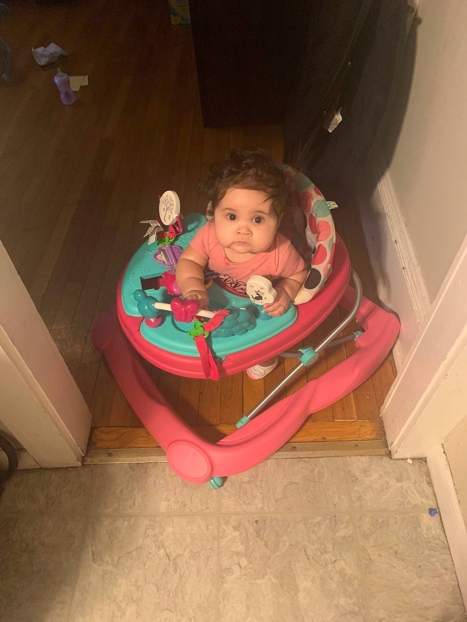 Rosalyn joined the competition — help win amazing prizes! baby, baby_products, child, fun, leisure, person, pink, play, product, room, sitting, skin, toddler