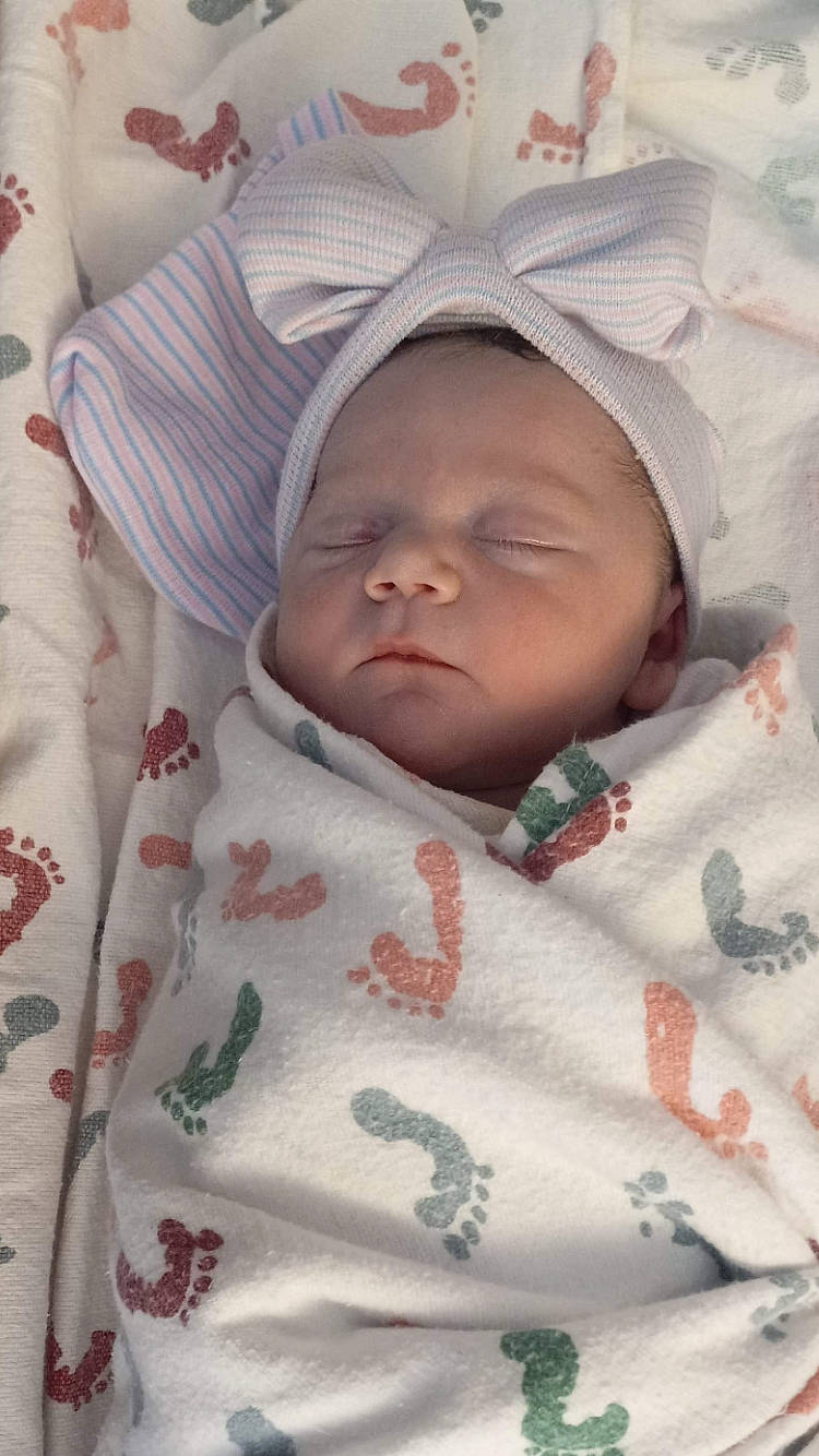 Aalia is registered to the contest to win money with this photo: baby, baby_products, baby_sleeping, baby_toddler_clothing, bedtime, carmine, cheek, child, chin, comfort, event, face, happy, hat, linens, pattern, person, pink, skin, toddler