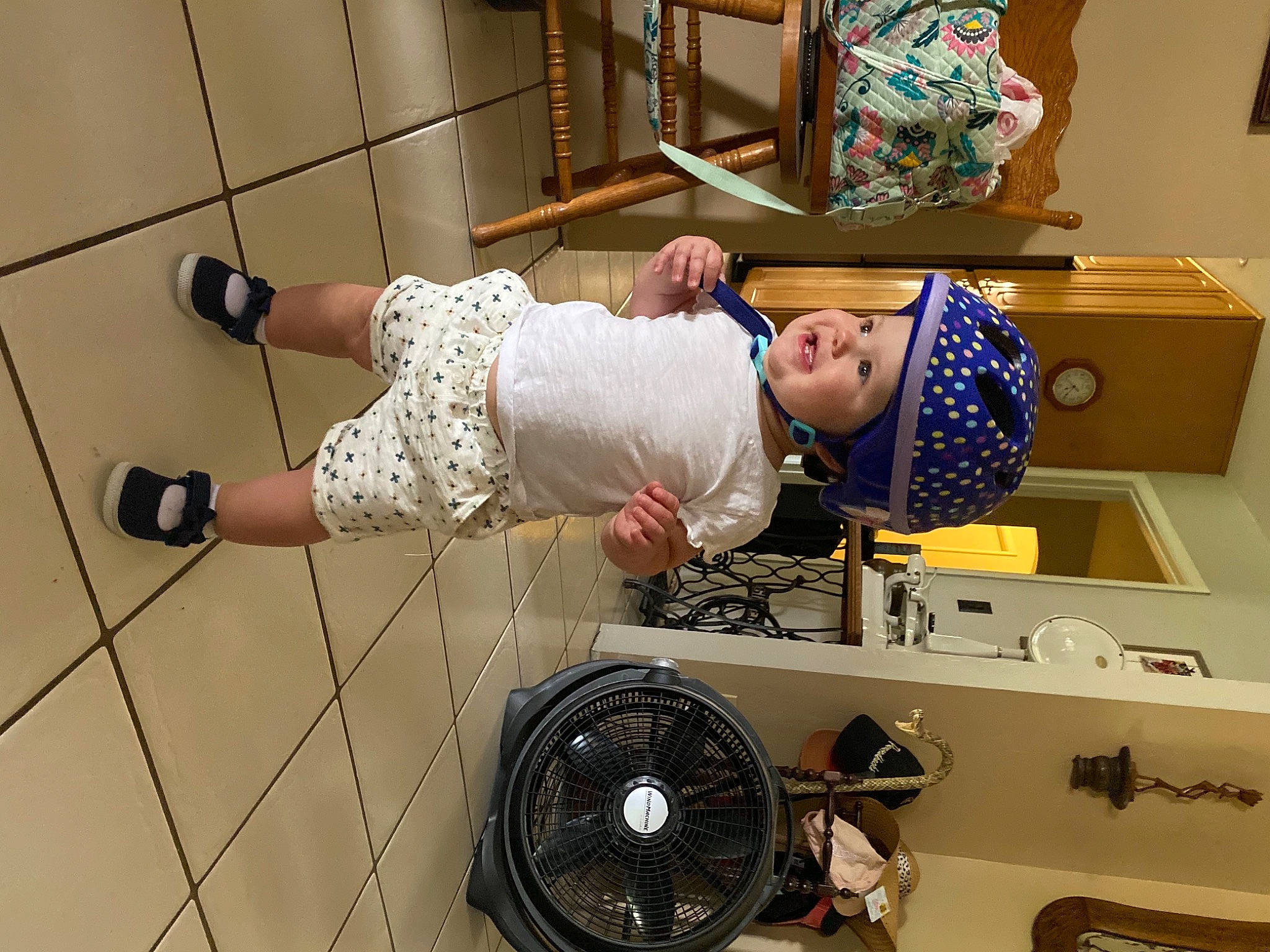 Finley joined the competition — help win amazing prizes! arm, automotive_design, automotive_tire, child, engineering, flooring, headwear, home_appliance, human_leg, leg, machine, major_appliance, mechanical_fan, person, rim, sandal, shelf, sneakers, thigh, toddler