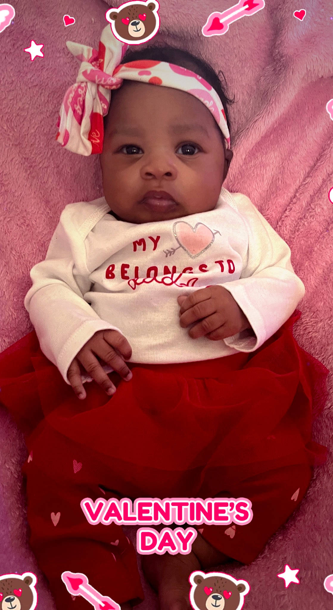 Tahari joined the competition — help win amazing prizes! baby, baby_toddler_clothing, cap, cheek, child, chin, clothing, eye, face, happy, hat, headwear, human_body, lip, person, pink, product, red, skin, sleeve