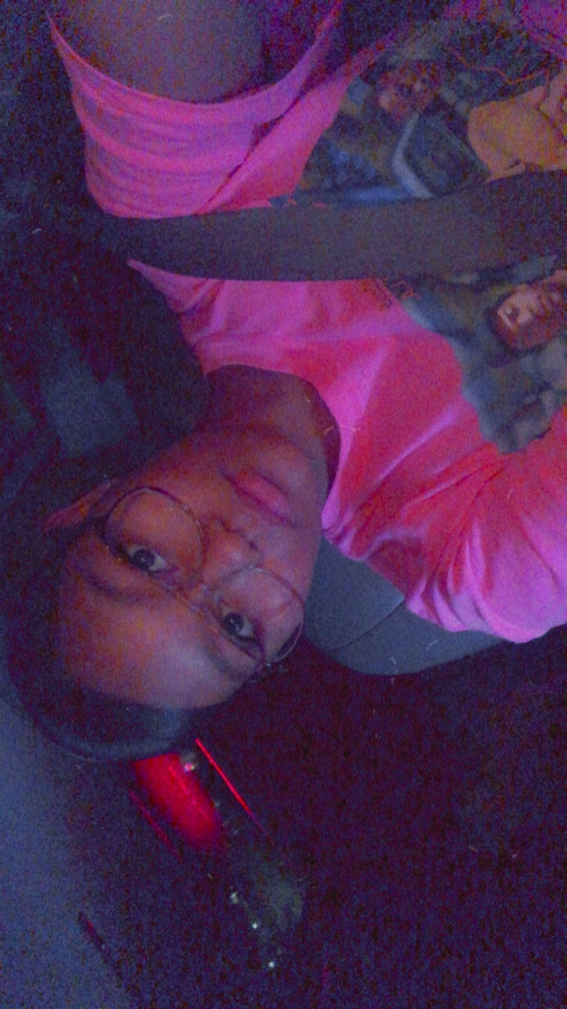 Kaliyah joined the competition — help win amazing prizes! black_hair, child, darkness, electric_blue, entertainment, event, eyewear, flesh, fun, hat, magenta, mouth, night, pattern, person, pink, plant, purple, room, selfie