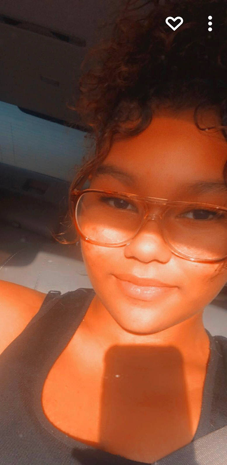 Kaliyah joined the competition — help win amazing prizes! black_hair, cheek, chin, ear, eye, eyebrow, eyelash, eyewear, flash_photography, forehead, gesture, glasses, happy, jaw, joy, lip, mouth, muscle, nose, person