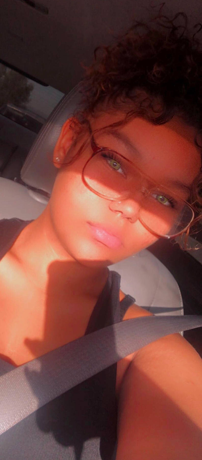 Kaliyah joined the competition — help win amazing prizes! cheek, chin, ear, eye, eyebrow, eyelash, eyewear, facial_expression, flash_photography, forehead, gesture, glasses, jaw, lip, mouth, neck, nose, person, shoulder, skin