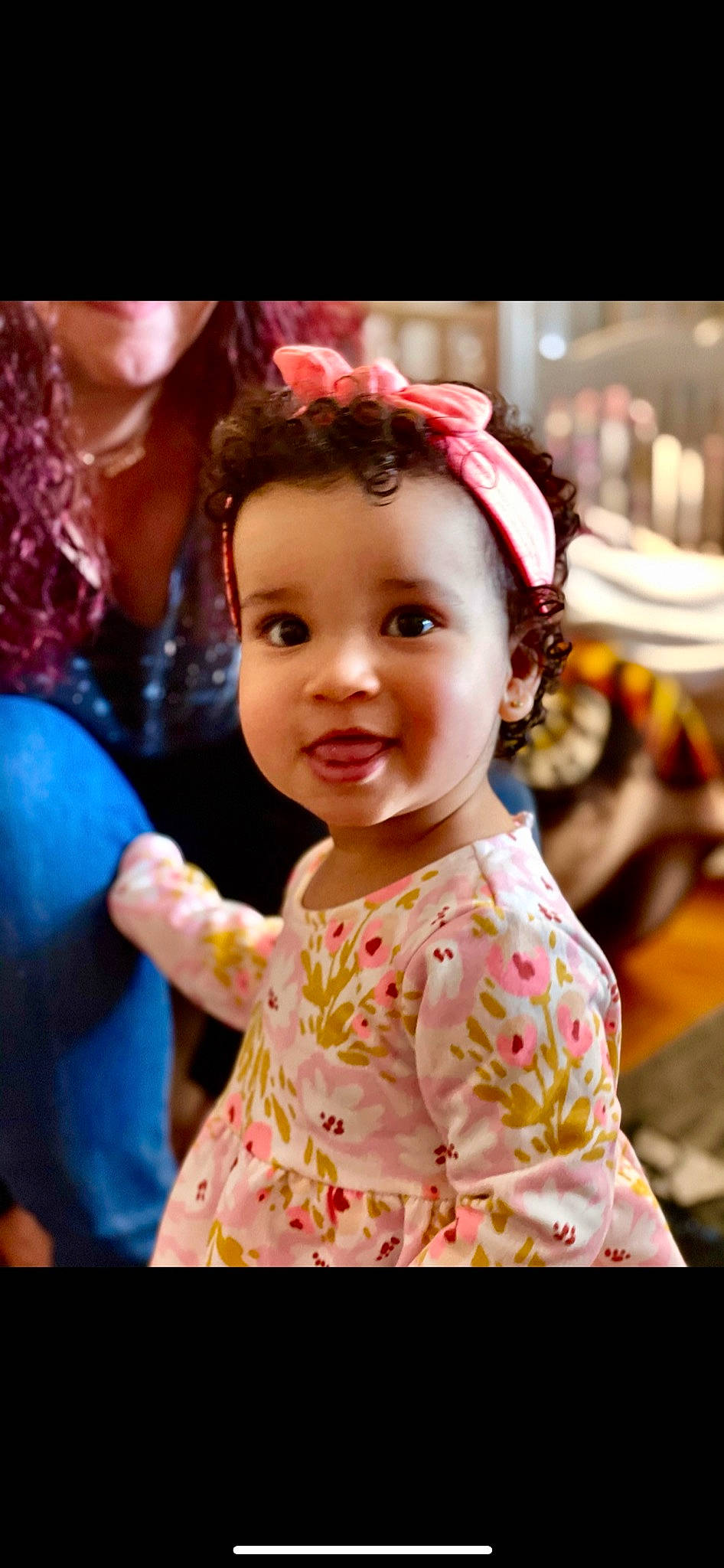Bianca is registered to the contest to win money with this photo: baby, child, costume, event, fashion_accessory, fun, happy, headband, headpiece, iris, jewellery, leisure, lip, magenta, necklace, person, pink, skin, smile, toddler