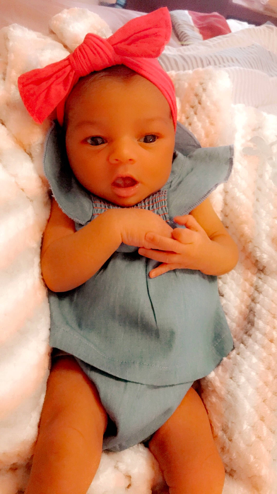 Aaliyah joined the competition — help win amazing prizes! baby, baby_products, cheek, child, headgear, person, product, skin, toddler