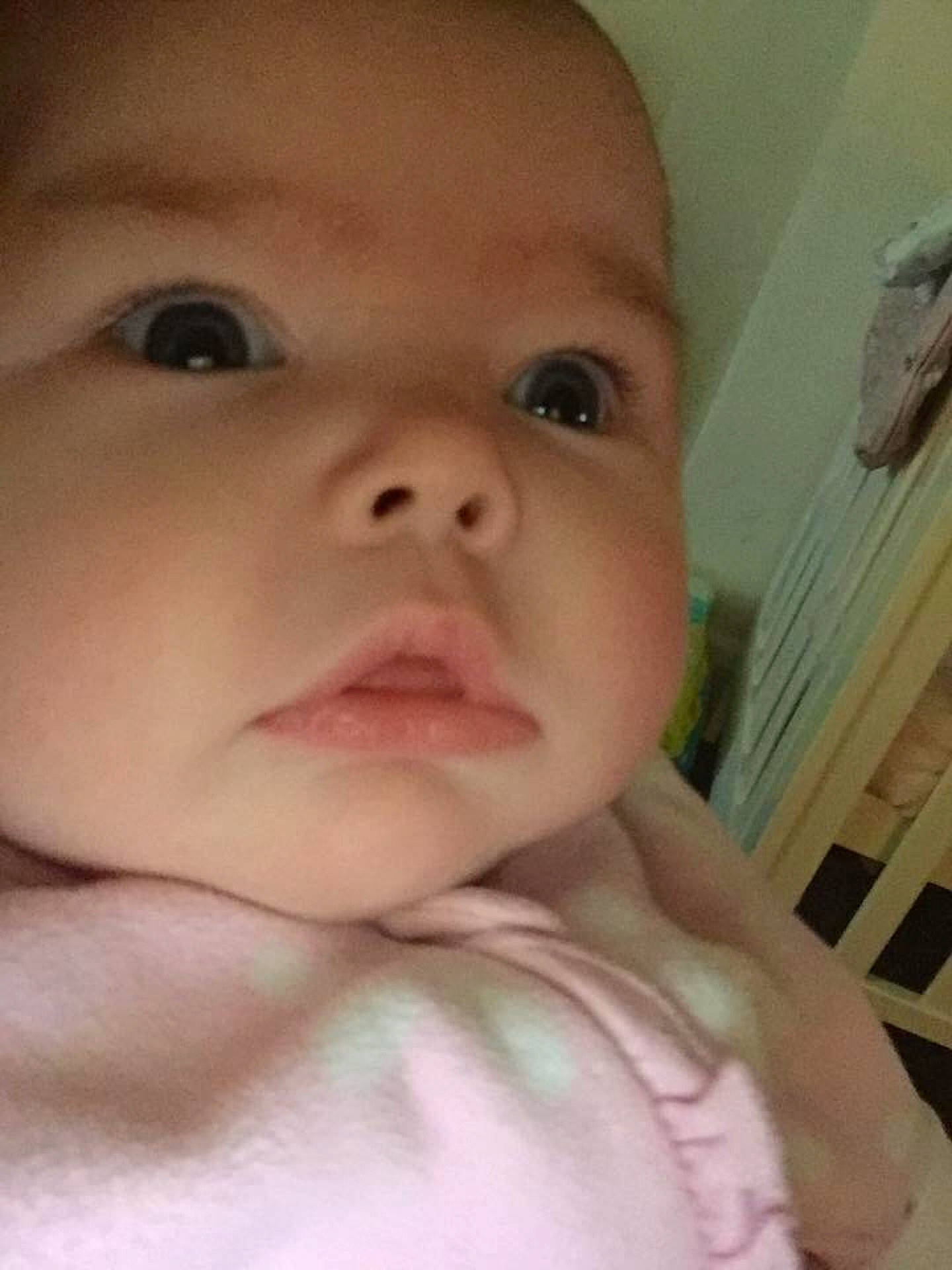 Lexi-mai joined the competition — help win amazing prizes! cheek, child, chin, close_up, ear, eye, eyebrow, face, finger, forehead, head, human_hair_color, infant, lip, mouth, nose, person, selfie, skin, toddler