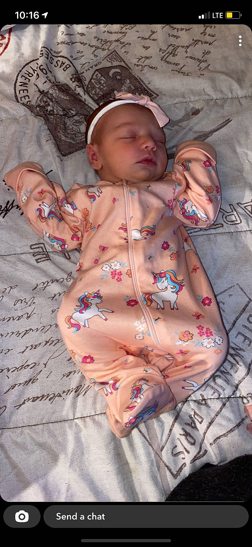 Carlee joined the competition — help win amazing prizes! baby, baby_products, baby_toddler_clothing, cap, cheek, chest, child, comfort, cool, fun, happy, linens, lip, magenta, mouth, pattern, person, pink, skin, sleeve