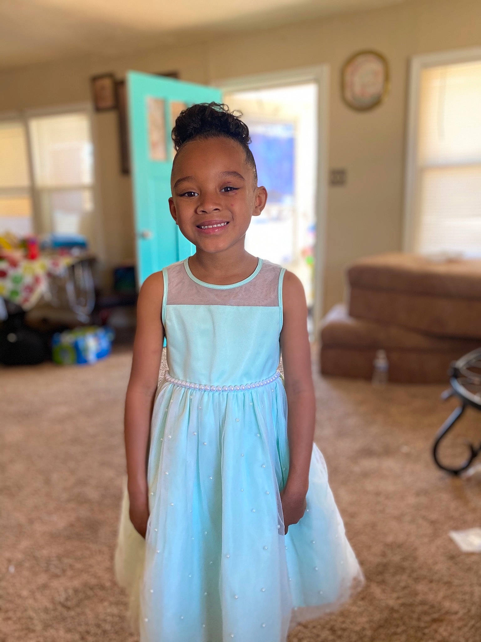 Alizay joined the competition — help win amazing prizes! clock, day_dress, dress, electric_blue, event, fashion_design, flooring, formal_wear, fun, gown, happy, jewellery, joy, one_piece_garment, person, picture_frame, skin, sleeve, smile, sunglasses