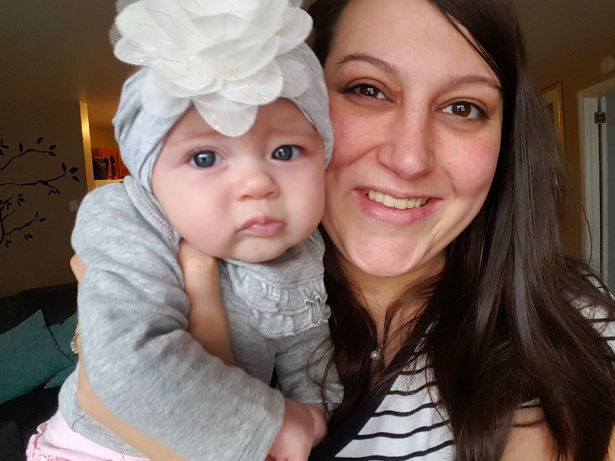Briana joined the competition — help win amazing prizes! child, daughter, day, fun, girl, hair_accessory, happiness, headband, headgear, headpiece, infant, iris, joy, mother, nose, person, product, skin, smile